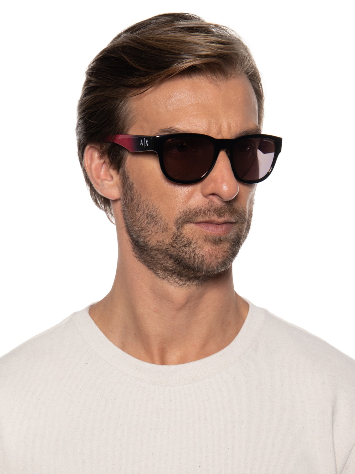 óculos De Sol Masculino Preto Armani Exchange