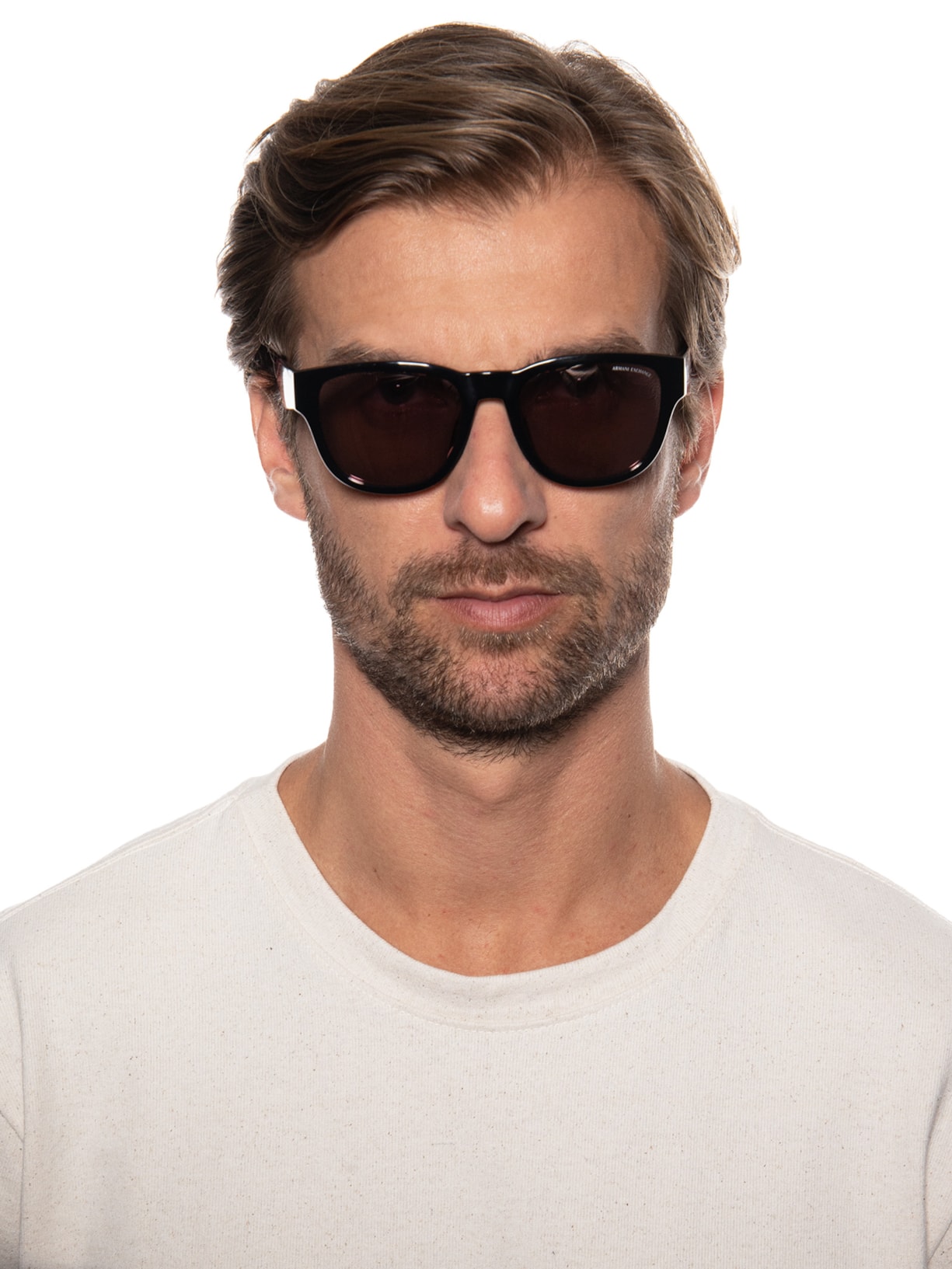 óculos De Sol Masculino Preto Armani Exchange