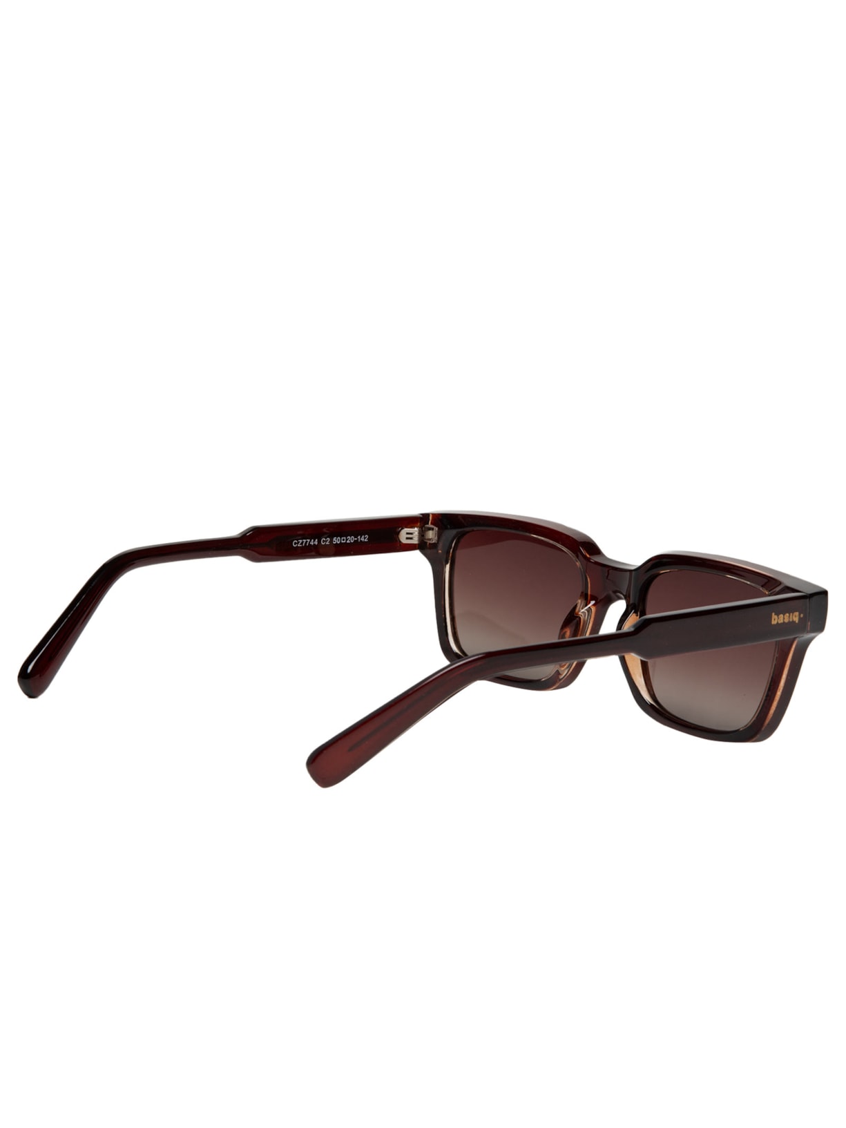 Óculos de Sol Masculino Quadrado Marrom Basiq Men