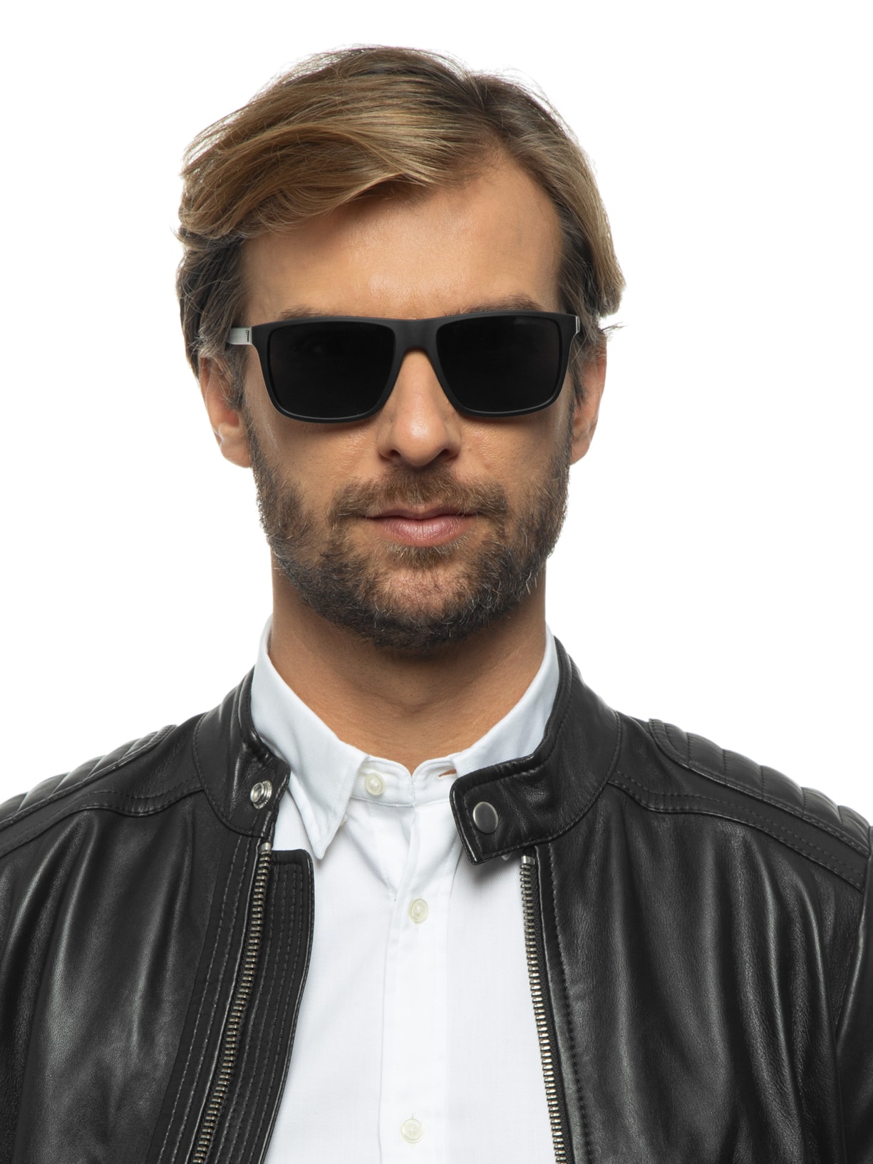 Óculos De Sol Masculino Quadrado Preto Emporio Armani