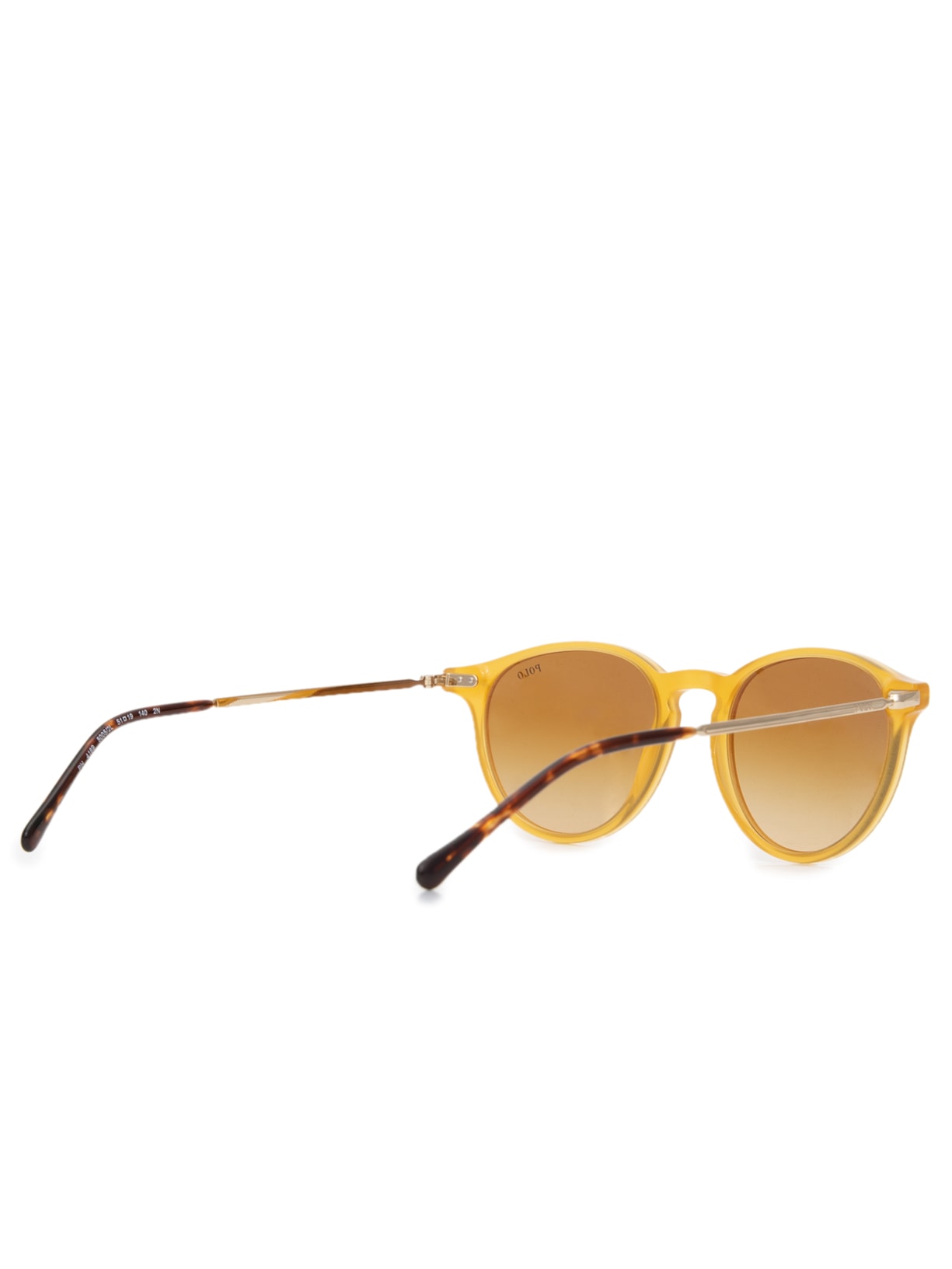 Óculos de Sol Masculino Redondo Amarelo Polo Ralph Lauren