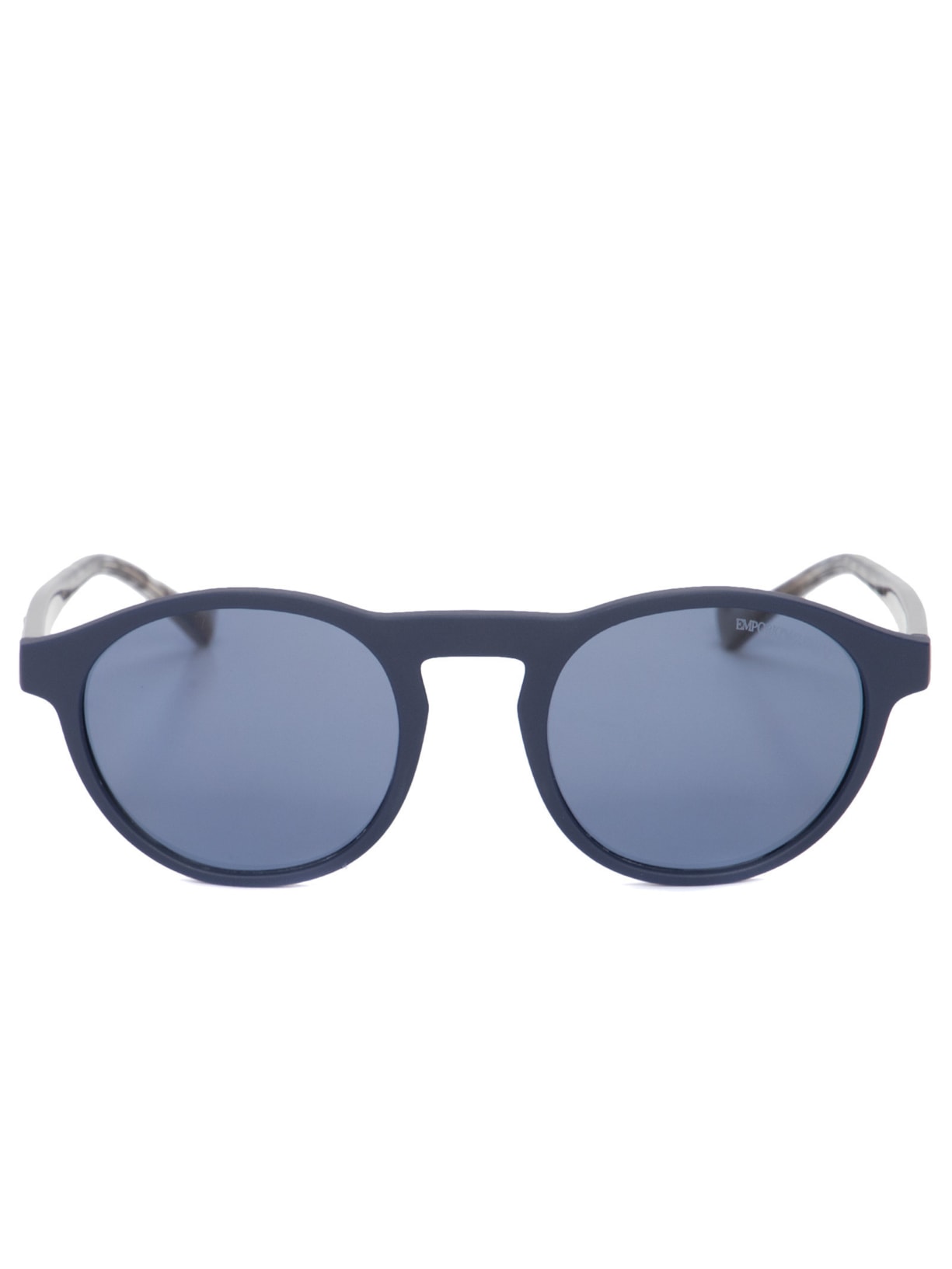 Óculos De Sol Masculino Redondo - Azul