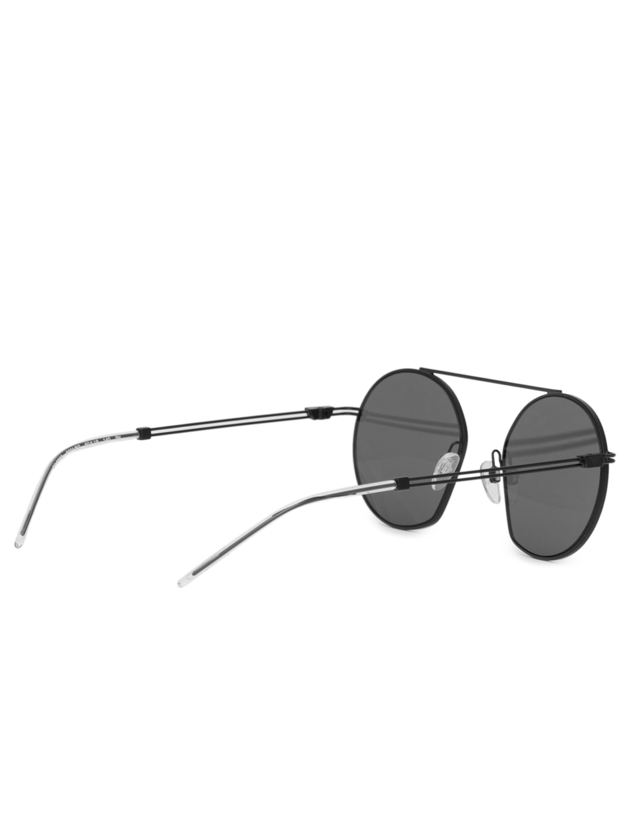 Óculos de Sol Masculino Redondo G50 Preto Emporio Armani