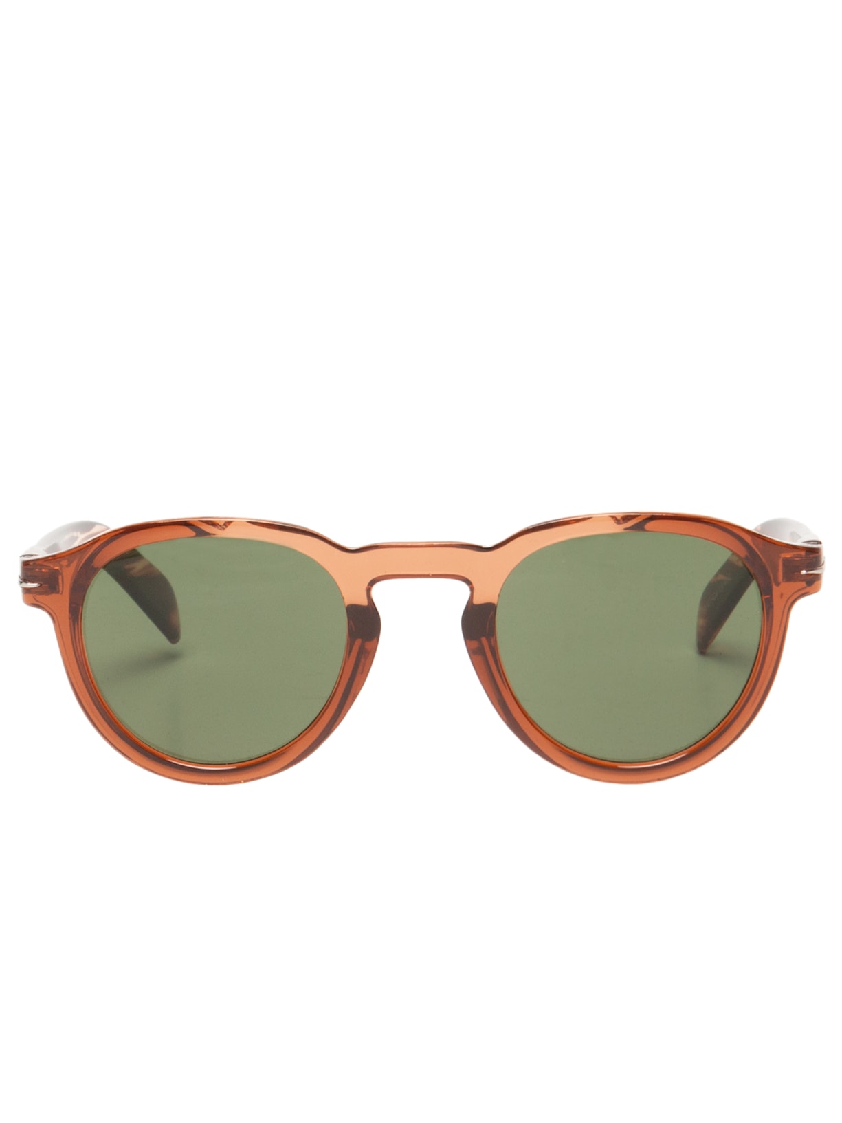 Óculos De Sol Masculino Redondo - Marrom