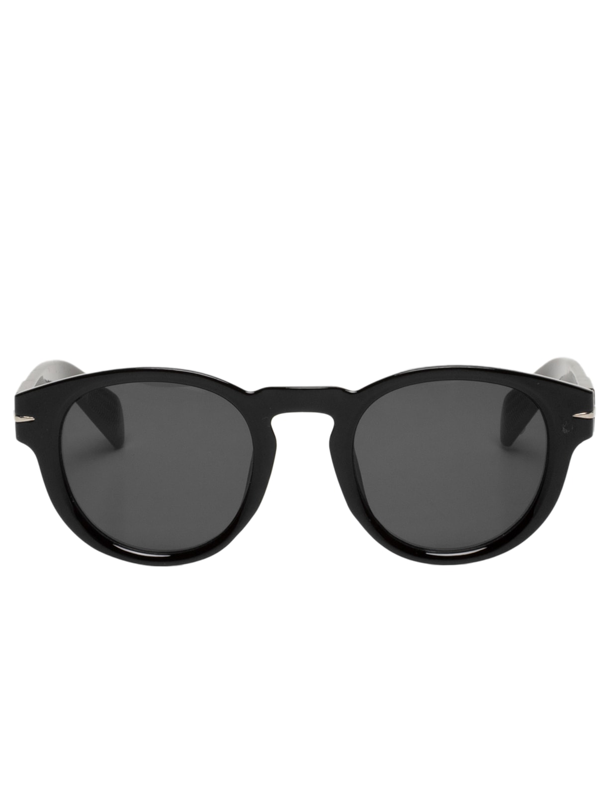 Óculos De Sol Masculino Redondo - Preto