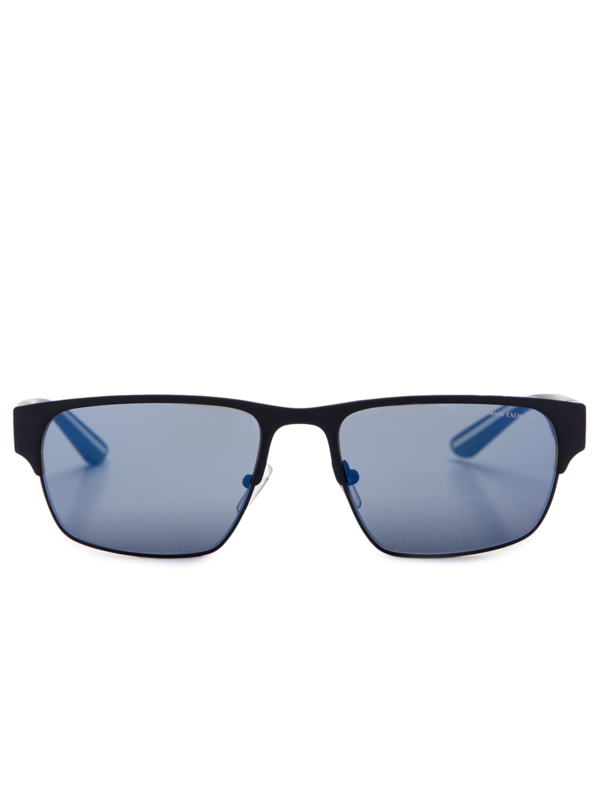 óculos De Sol Masculino Retangular - Azul