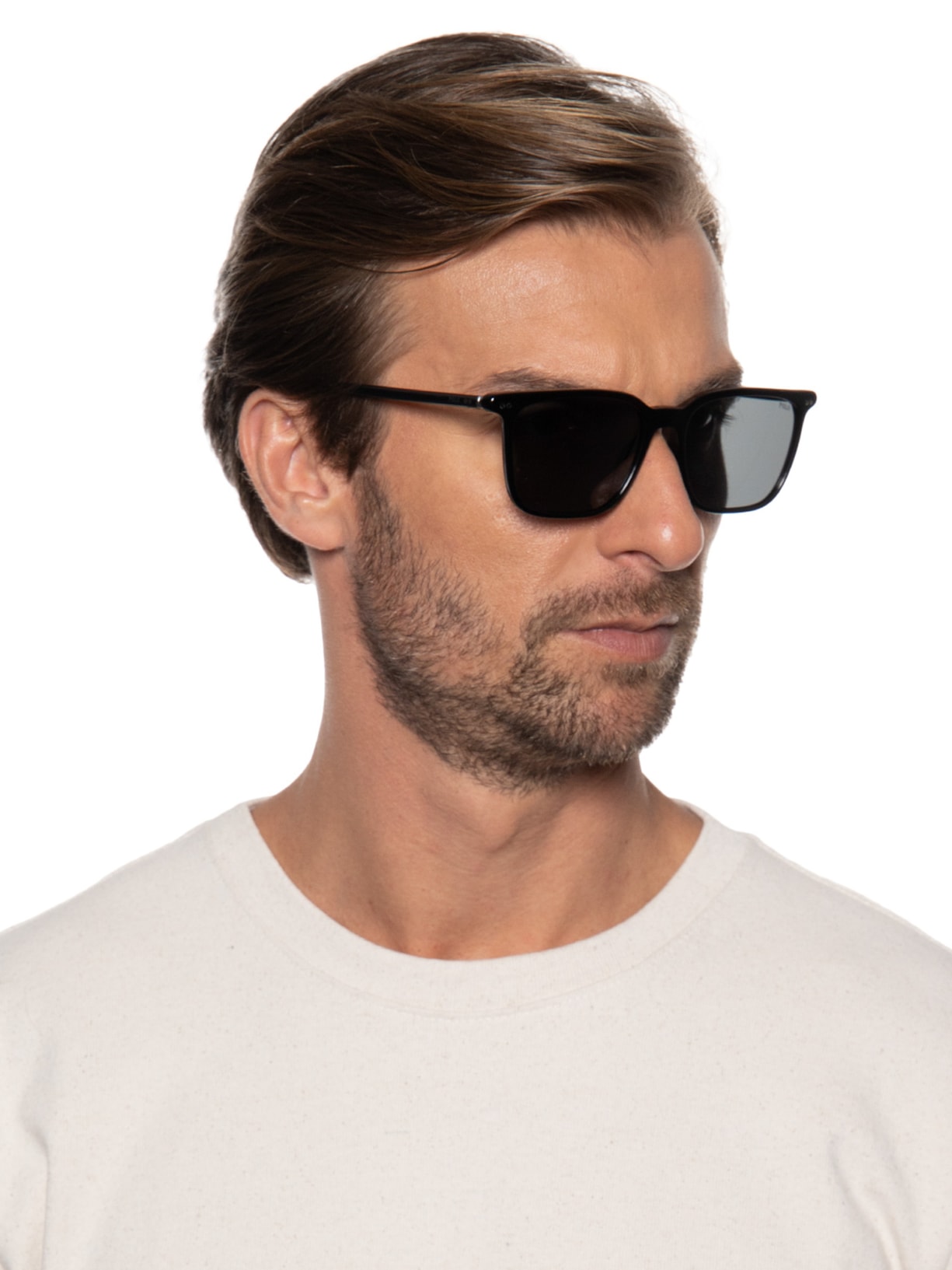 óculos De Sol Masculino Retangular Preto Polo
