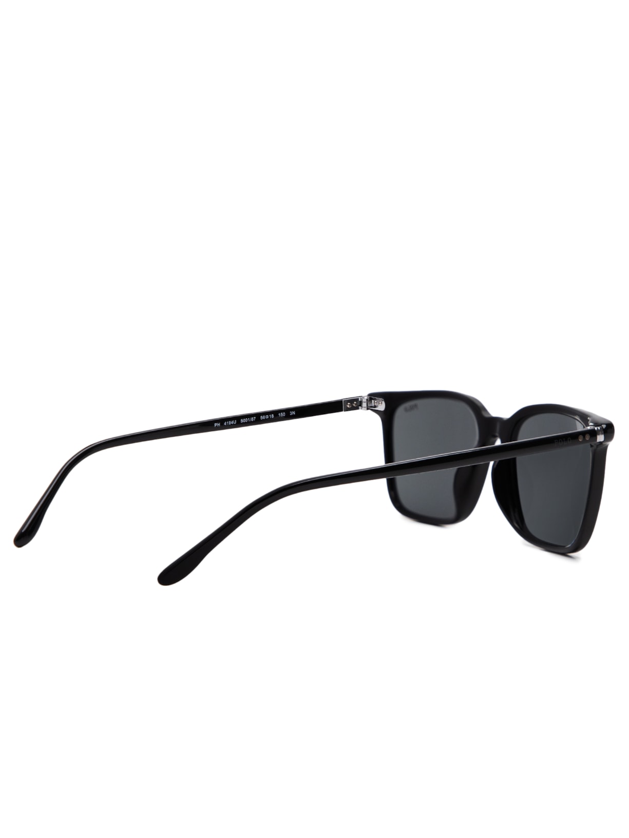 óculos De Sol Masculino Retangular Preto Polo
