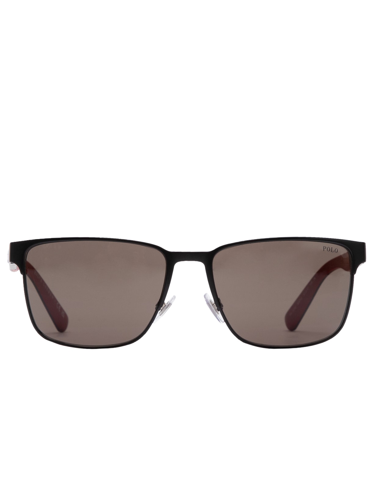 óculos De Sol Masculino Retangular - Preto