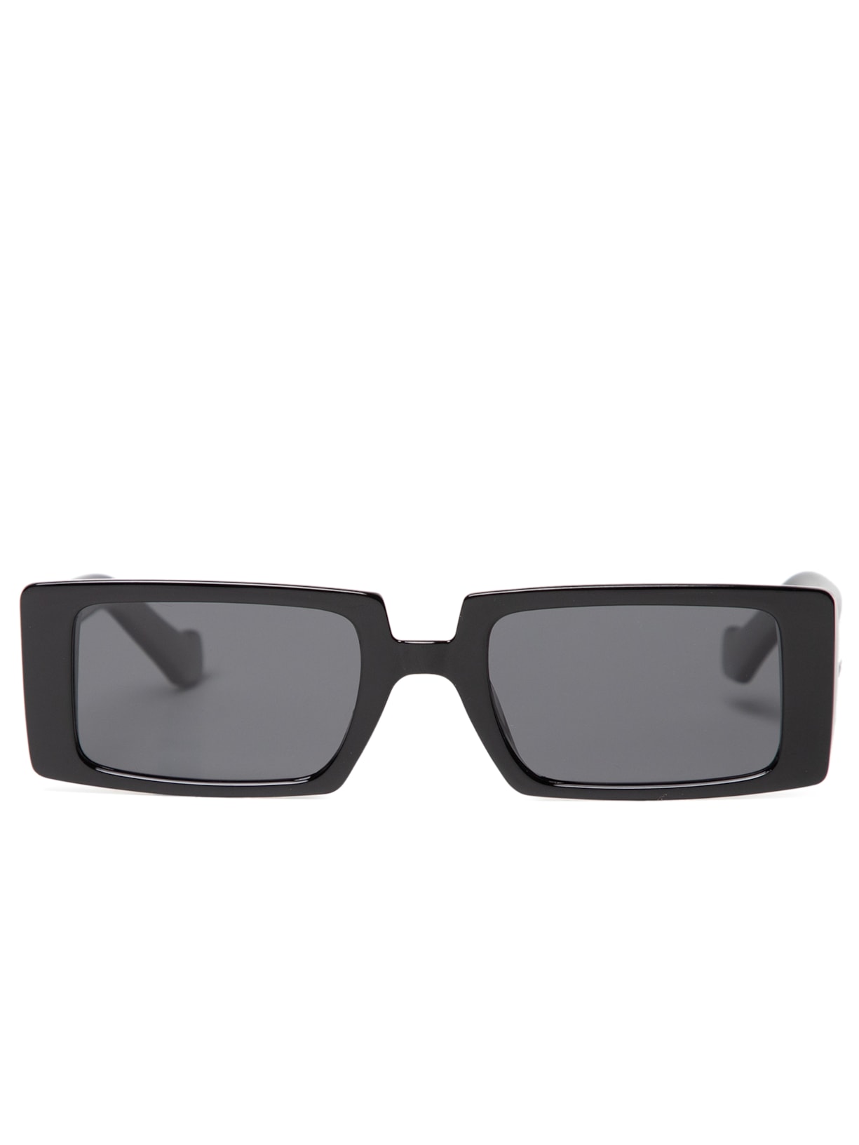 Óculos De Sol Masculino Retangular - Preto