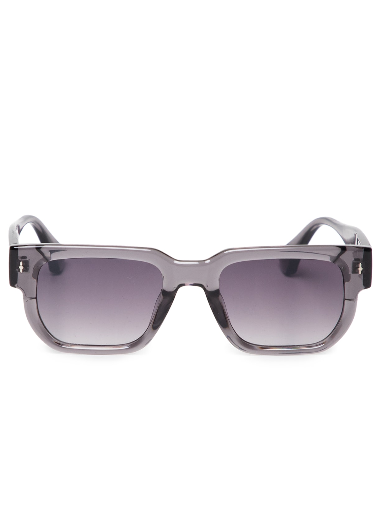 Óculos De Sol Masculino Translúcido - Cinza