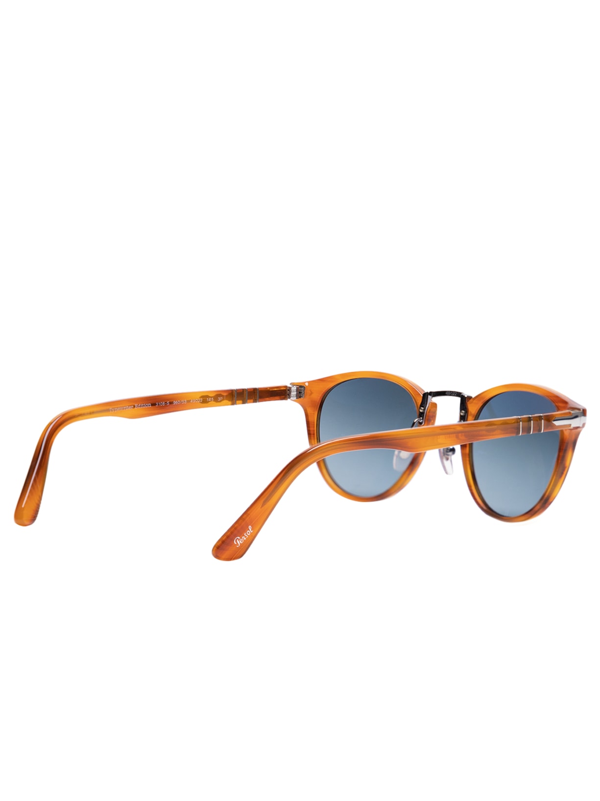 óculos De Sol Unissex Arredondado Marrom Persol