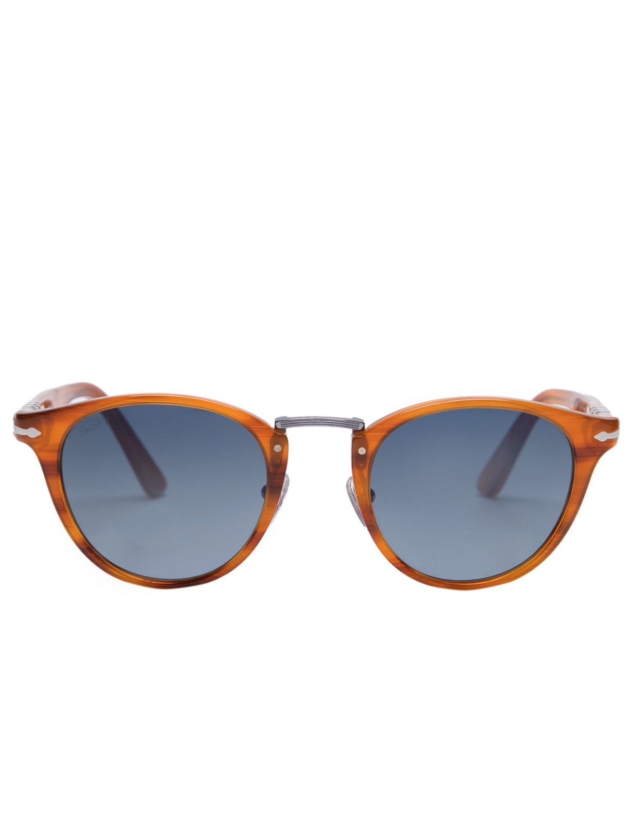 óculos De Sol Unissex Arredondado Marrom Persol