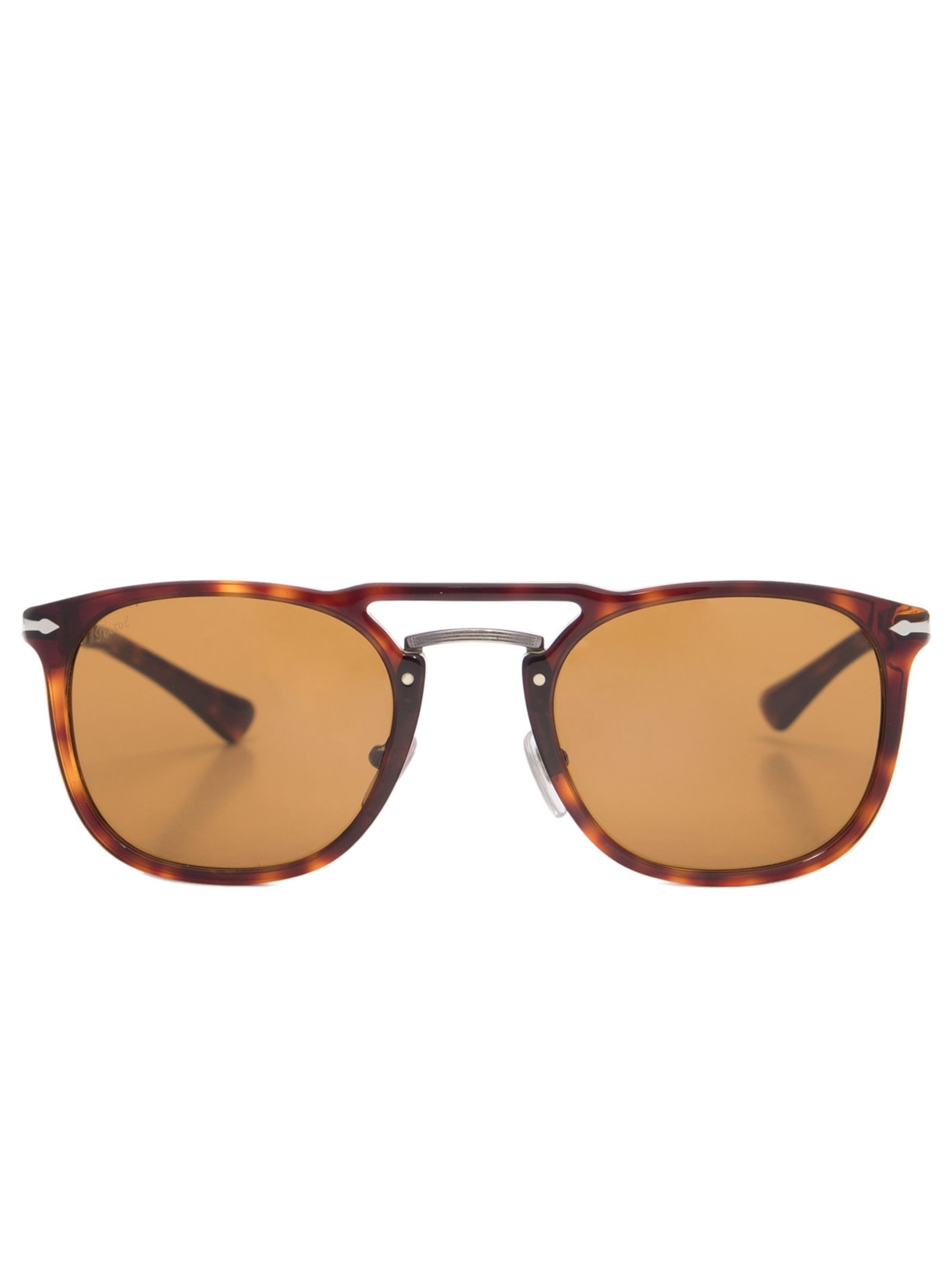 Óculos De Sol Unissex Arredondado - Marrom