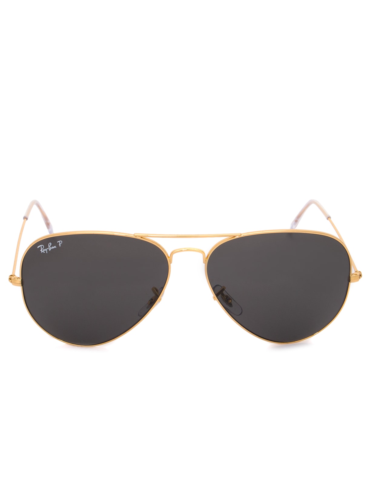 Óculos De Sol Unissex Aviator Large Metal - Dourado