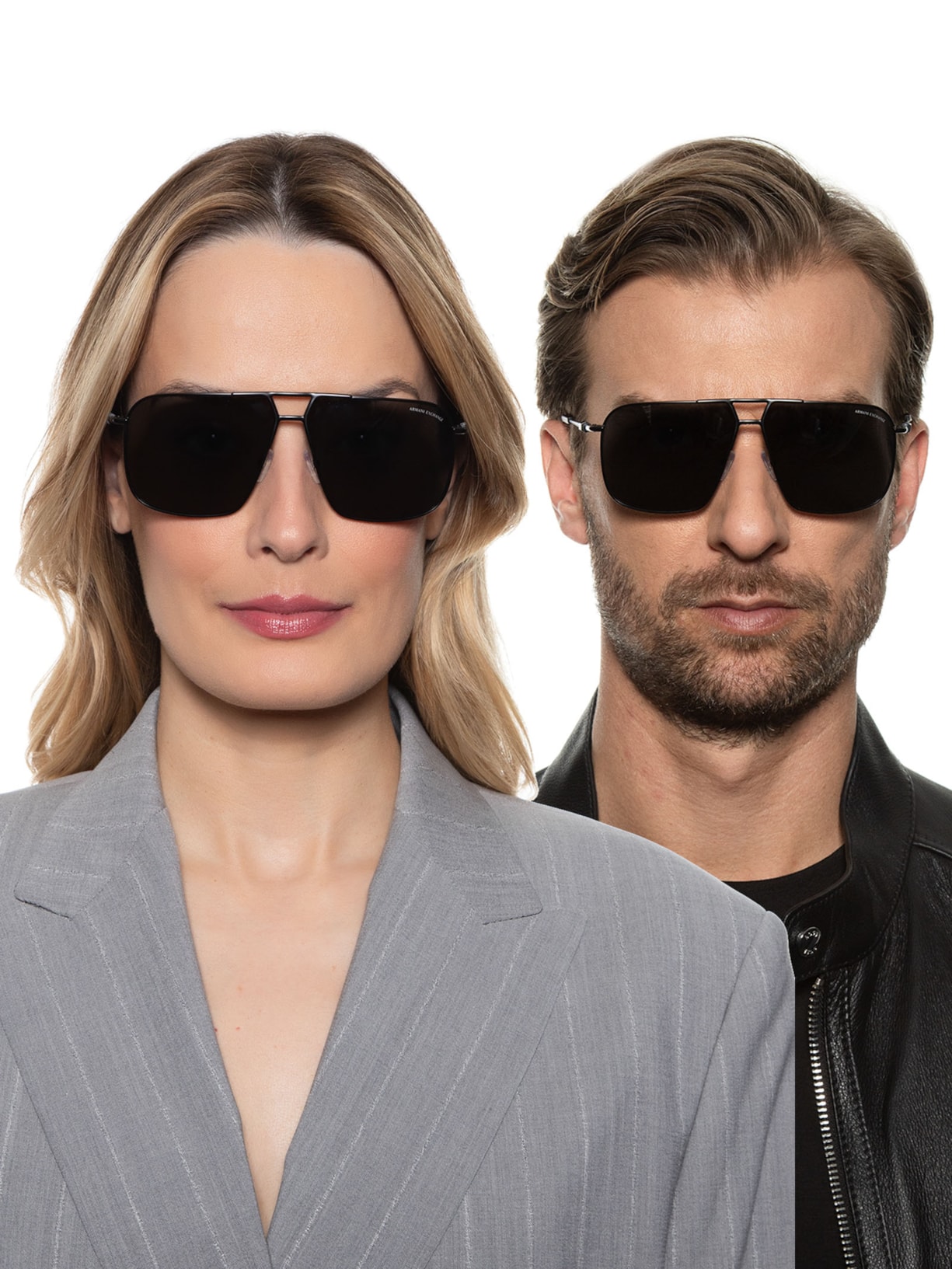 Óculos De Sol Unissex Ax2050S Preto Armani Exchange