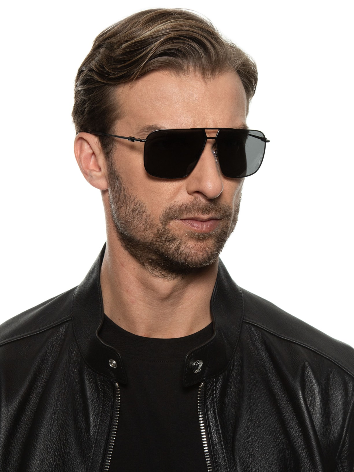 Óculos De Sol Unissex Ax2050S Preto Armani Exchange