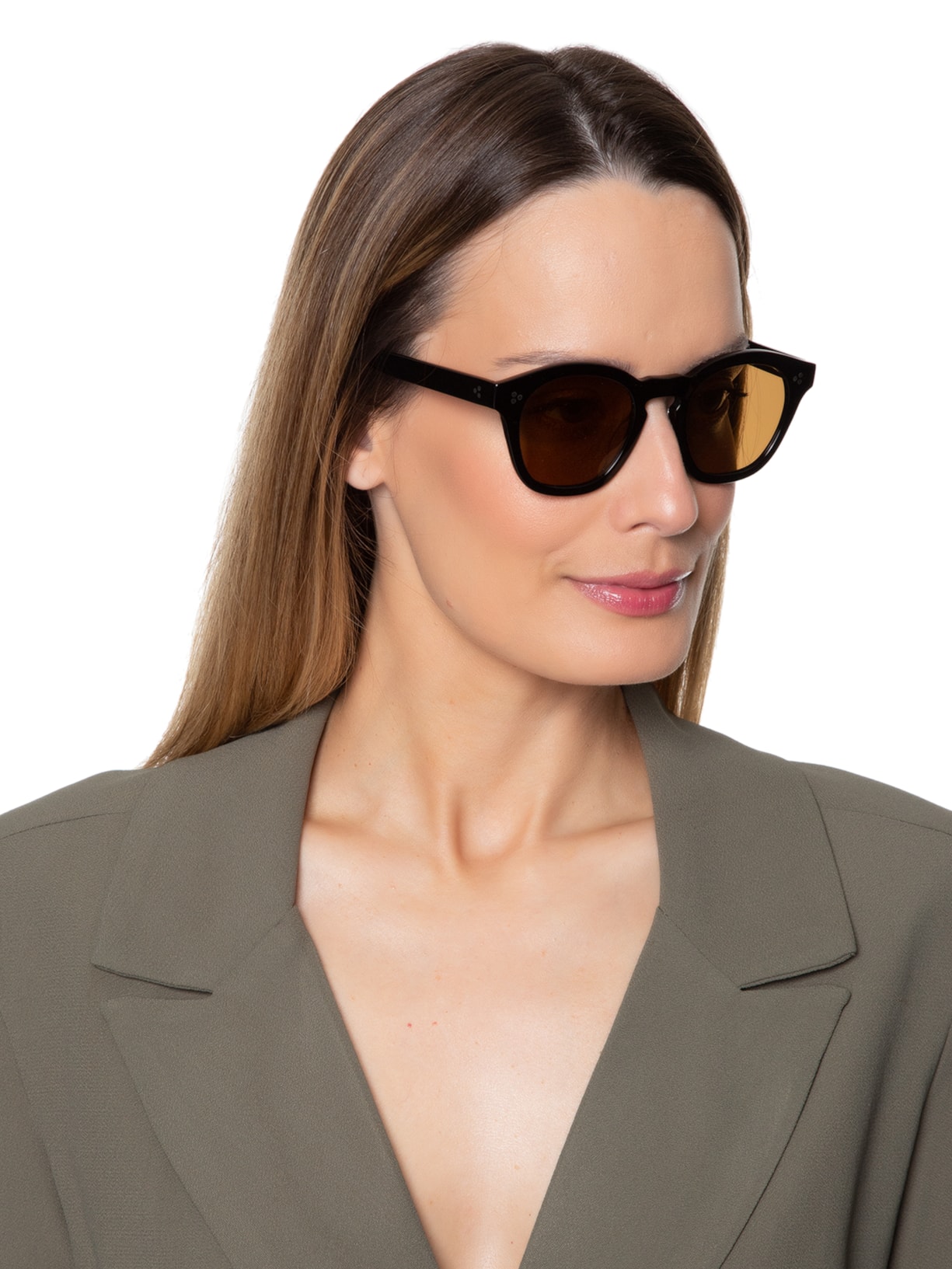 óculos De Sol Unissex Boudreau L.a Preto Oliver Peoples