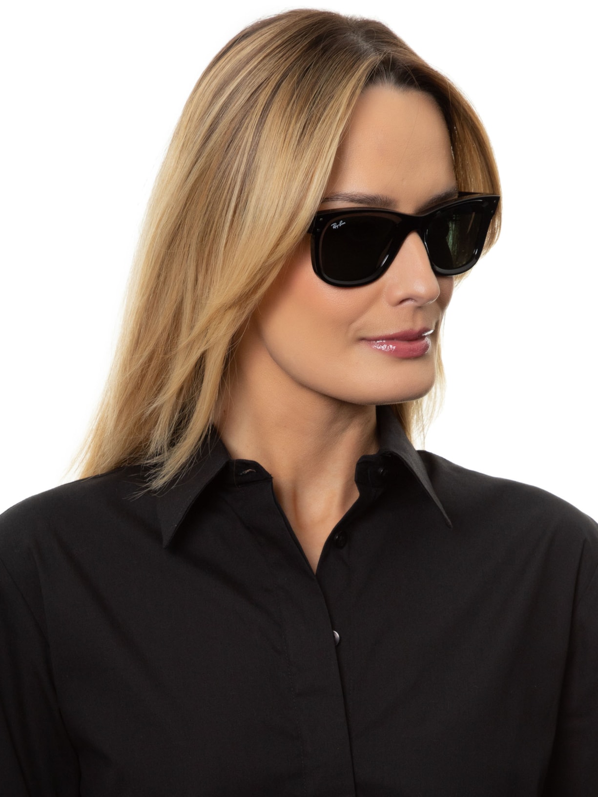 óculos De Sol Unissex Boyfriend Reverse Preto Ray-ban