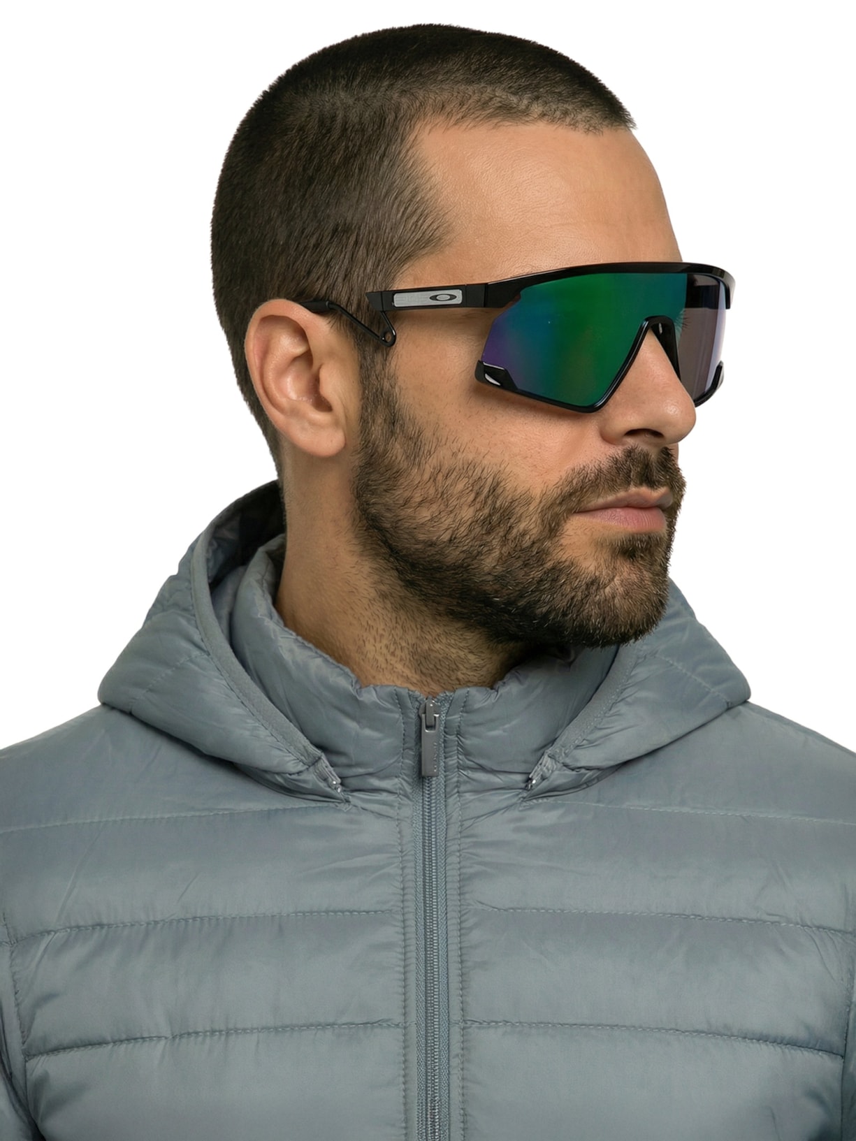 Óculos de Sol Unissex BXTR™ Metal Introspect W Prizm®  Jade Verde Oakley