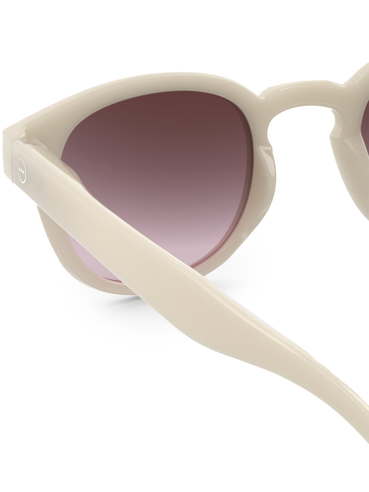 Óculos De Sol Unissex #C Sun Retro Square Off White Izipizi