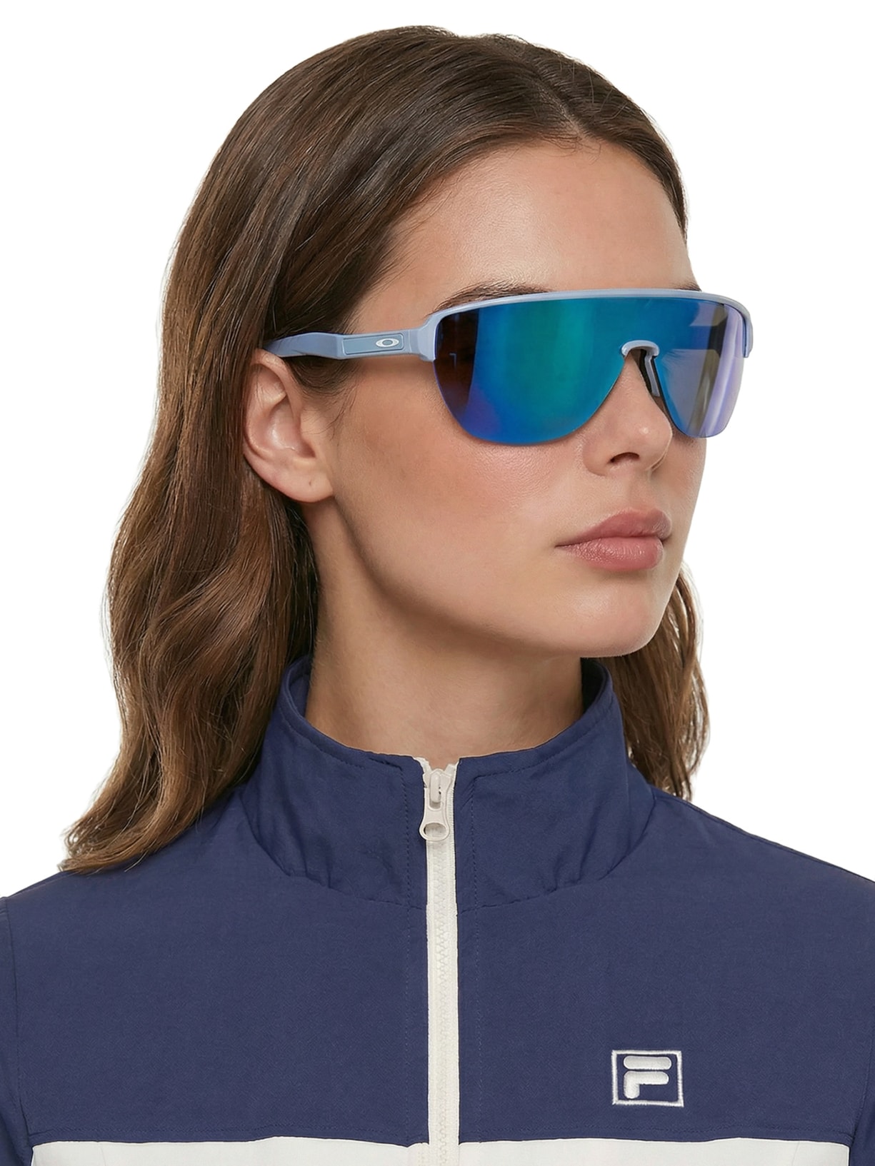 Óculos De Sol Unissex Corridor™ MT Stonewash W Prizm® Sapphire Azul Oakley
