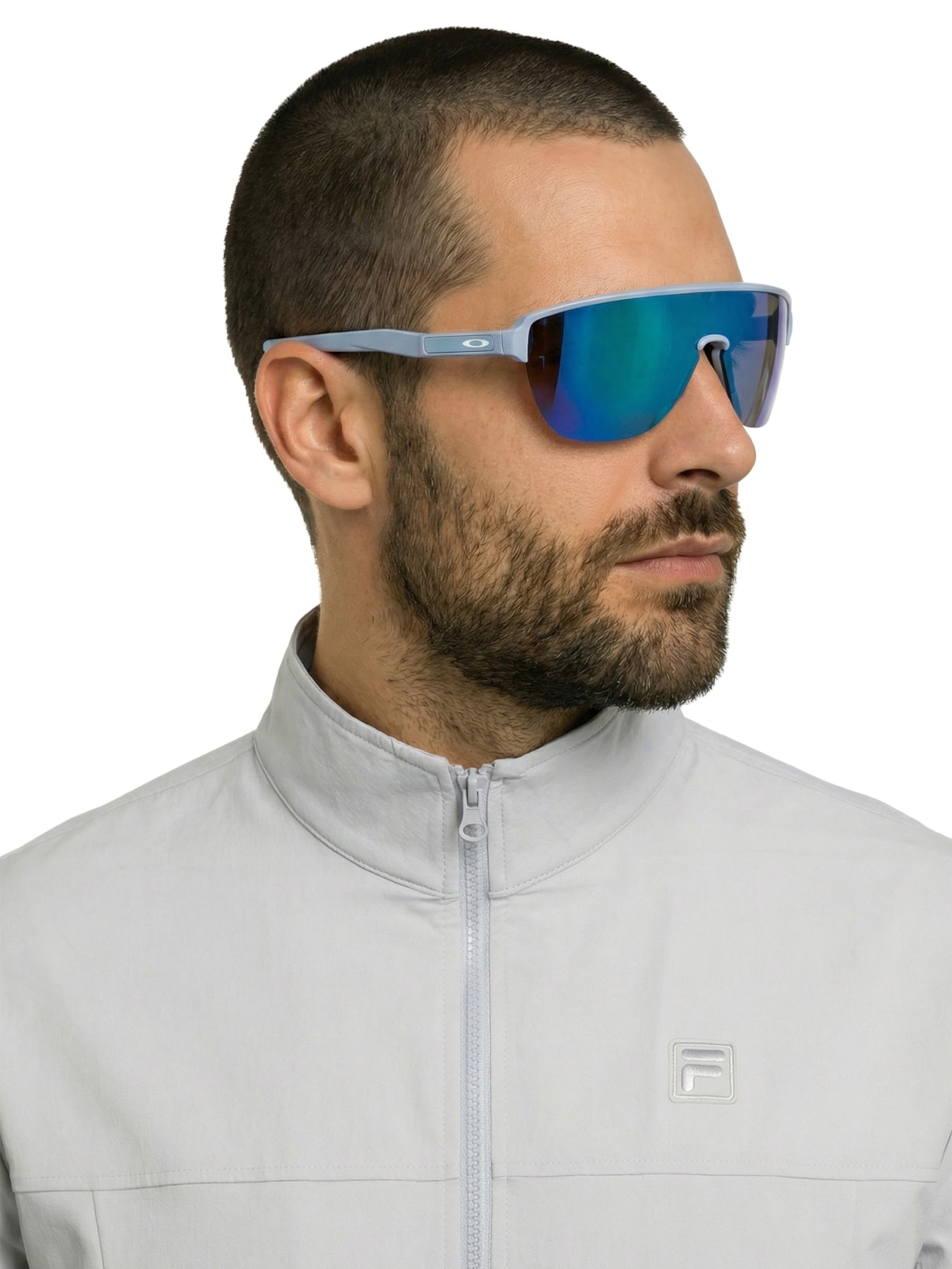 Óculos De Sol Unissex Corridor™ MT Stonewash W Prizm® Sapphire Azul Oakley