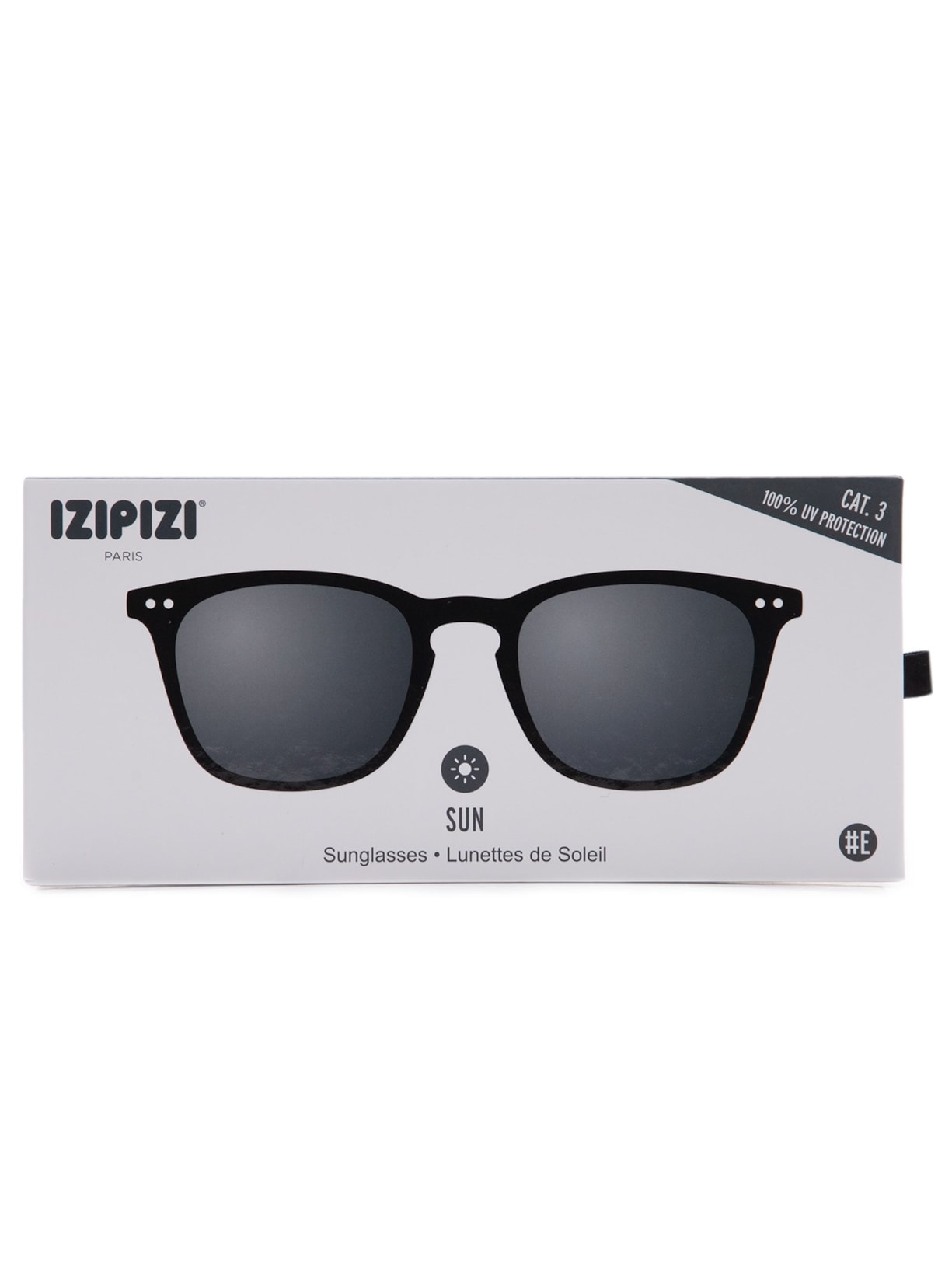 Óculos De Sol Unissex E Sun Preto Izipizi