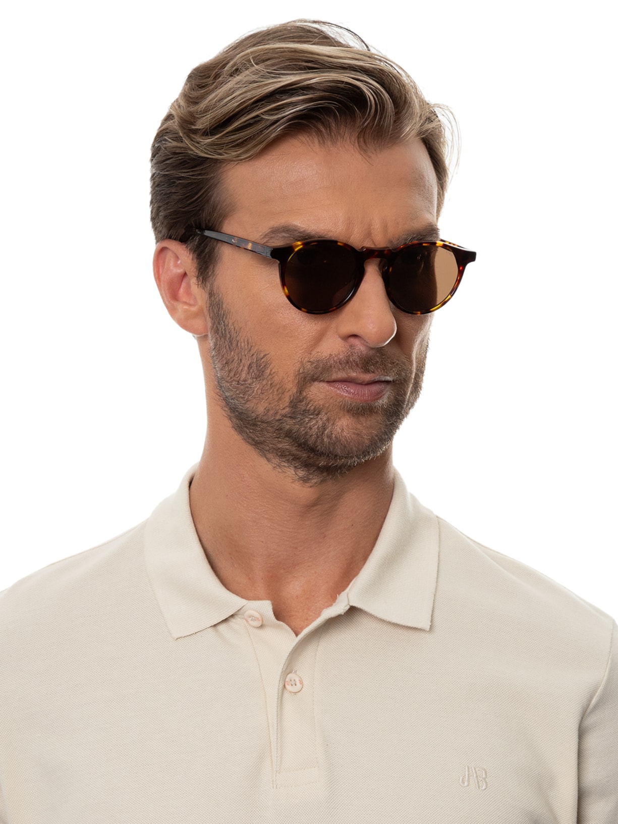 Óculos De Sol Unissex Fred Solar Demi Clássico Marrom Livo