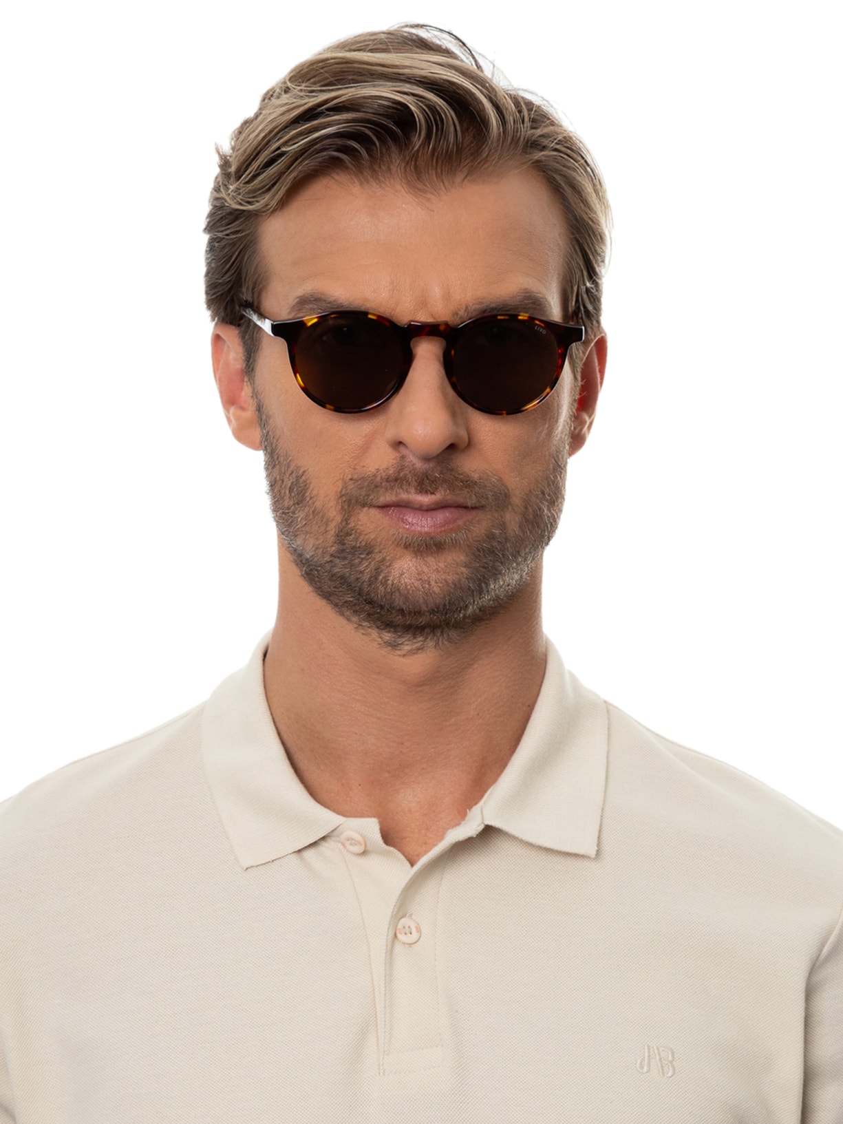 Óculos De Sol Unissex Fred Solar Demi Clássico Marrom Livo