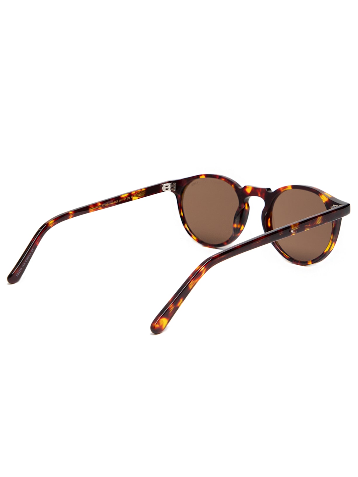 Óculos De Sol Unissex Fred Solar Demi Clássico Marrom Livo