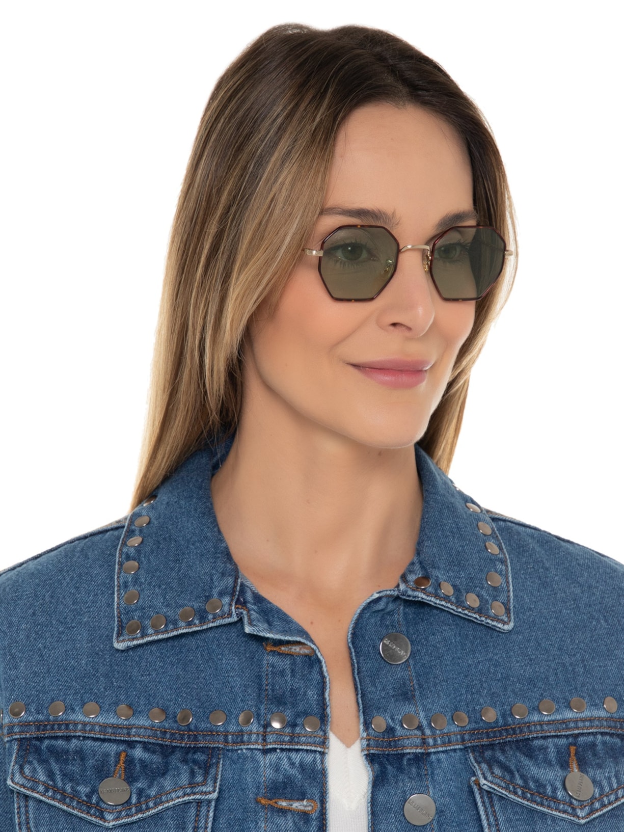 óculos De Sol Unissex Holender Dourado Oliver Peoples