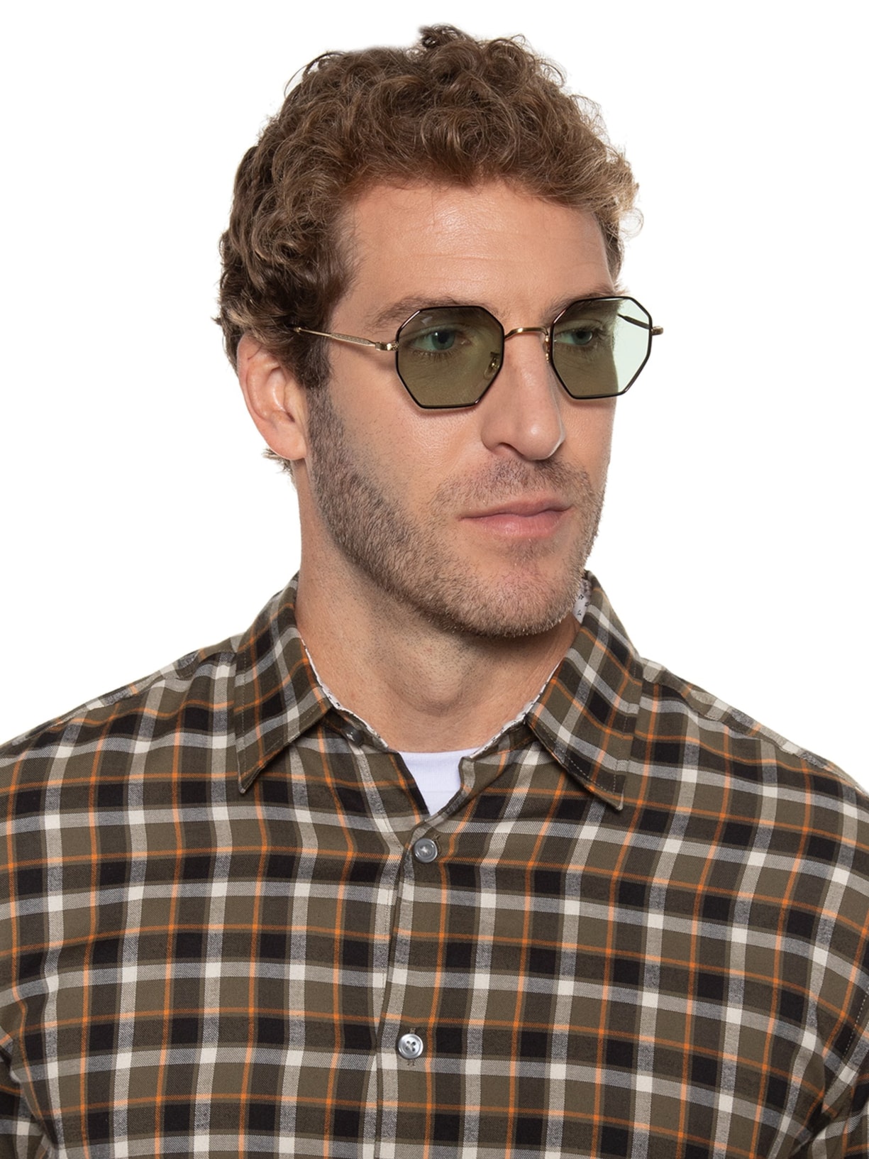 óculos De Sol Unissex Holender Dourado Oliver Peoples