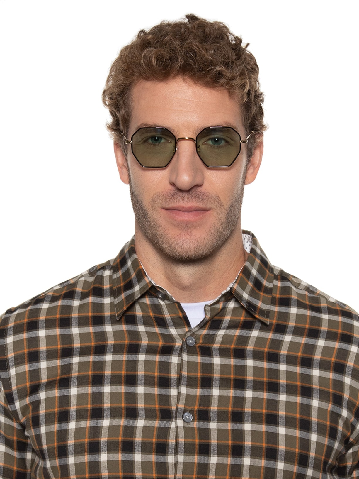 óculos De Sol Unissex Holender Dourado Oliver Peoples