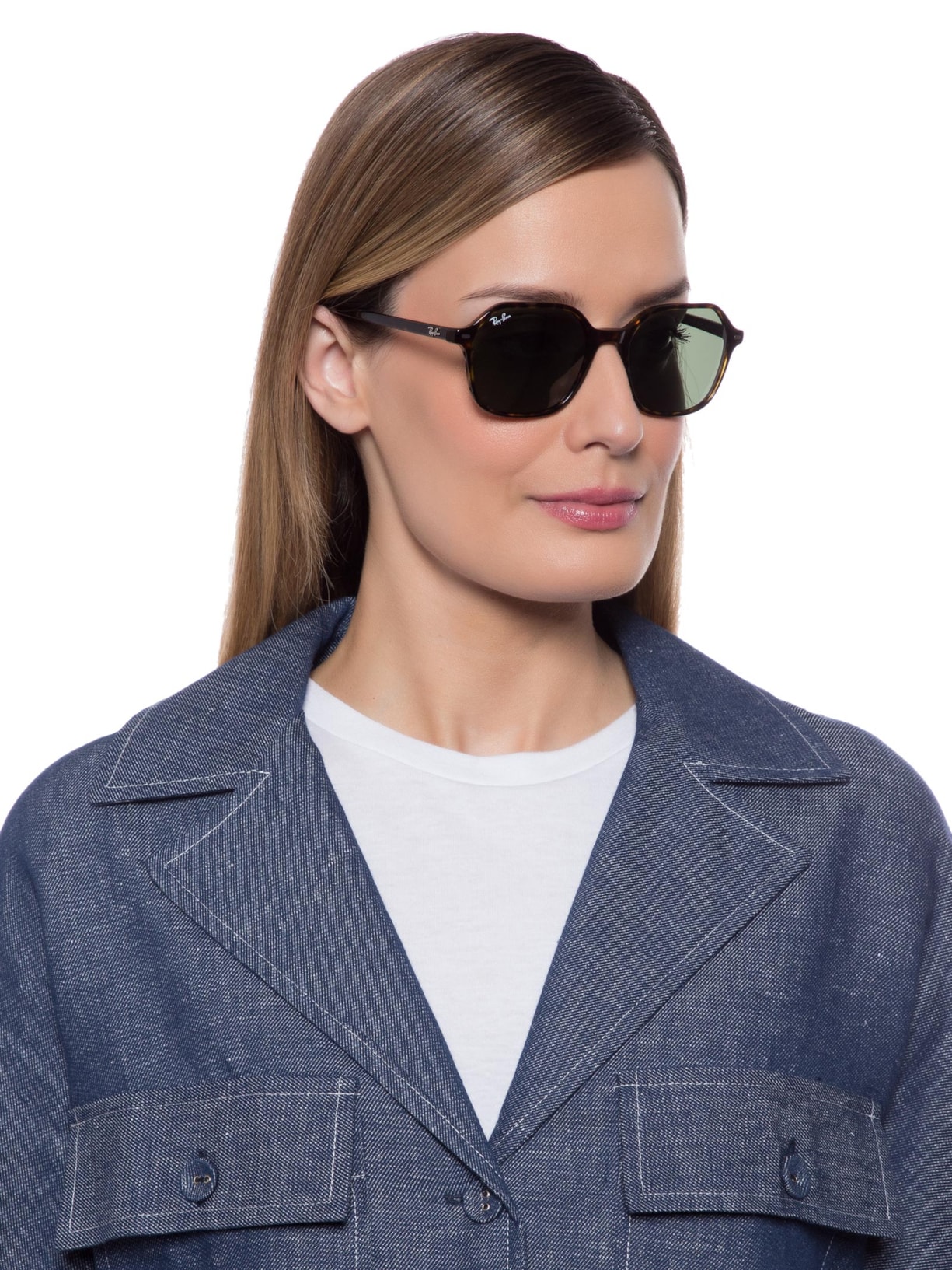 óculos De Sol Unissex John Preto Ray-ban