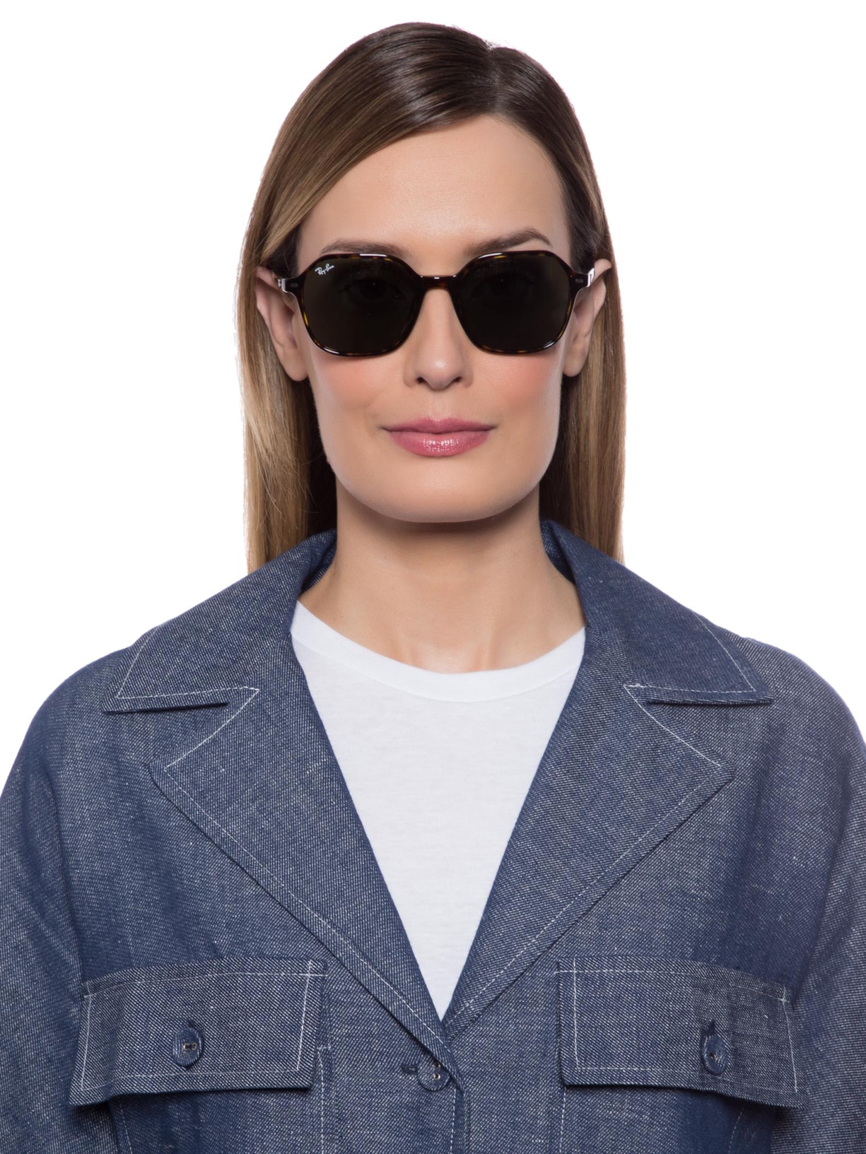 óculos De Sol Unissex John Preto Ray-ban