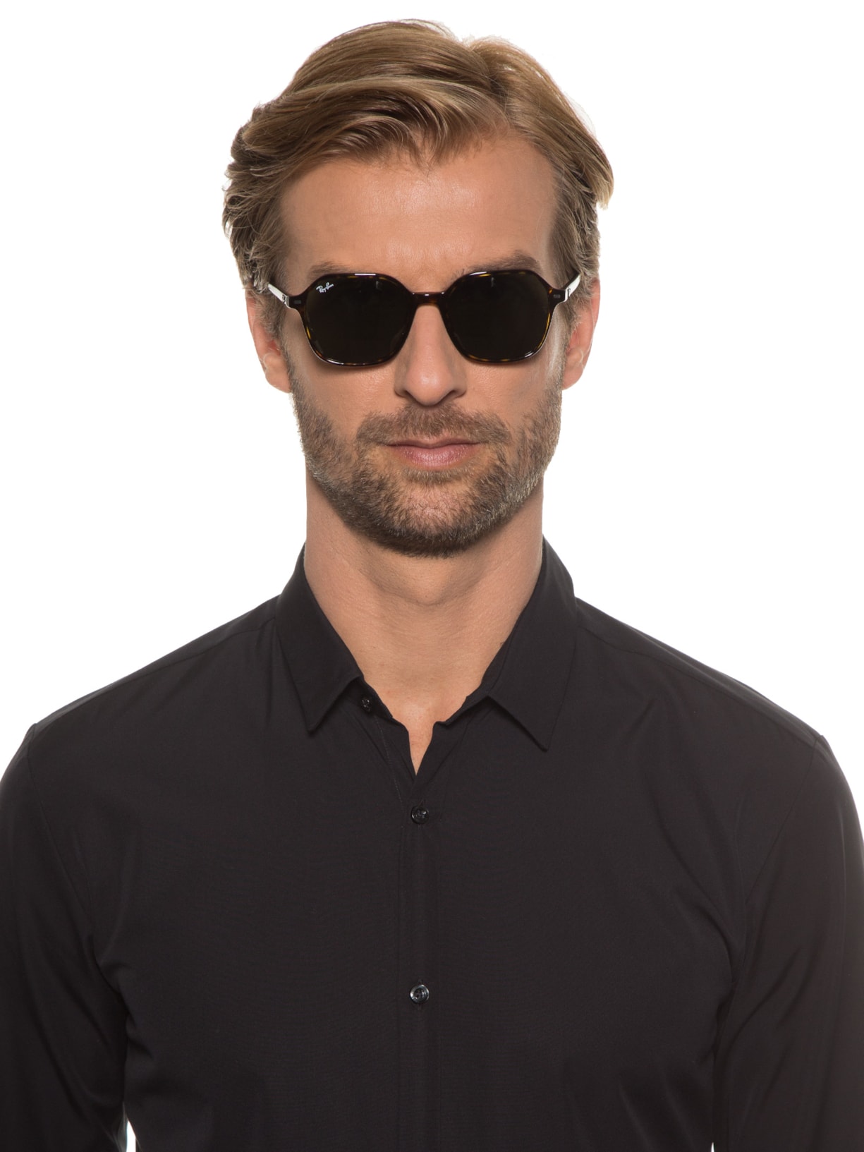 óculos De Sol Unissex John Preto Ray-ban