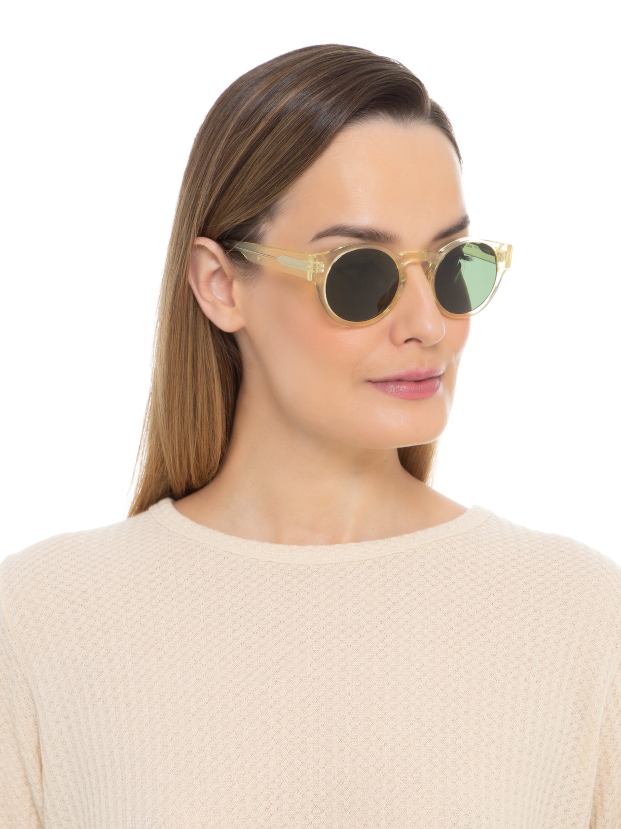 Óculos De Sol Unissex Jules Amarelo Livo