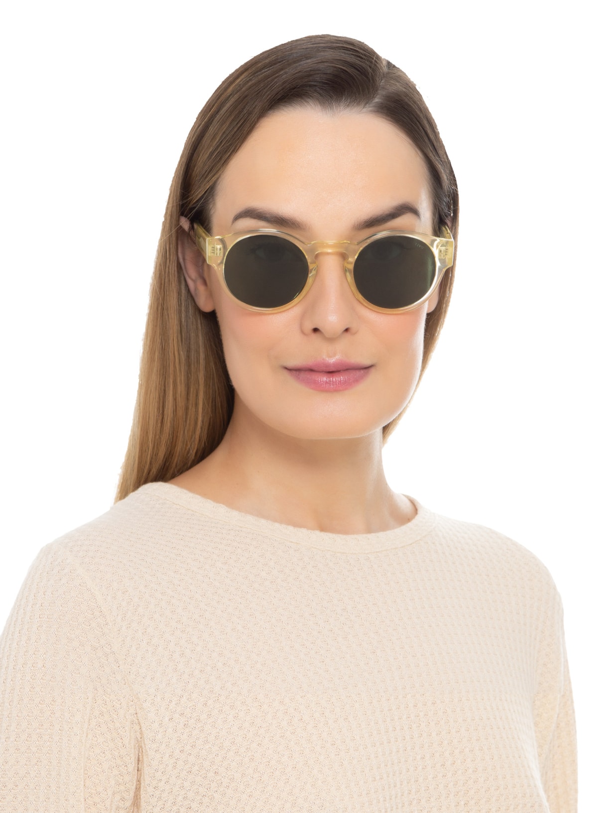 Óculos De Sol Unissex Jules Amarelo Livo