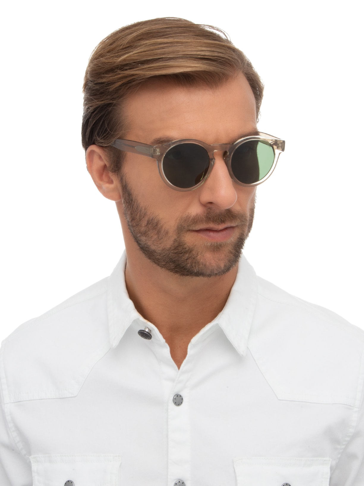 Óculos De Sol Unissex Lucas Cinza Livo