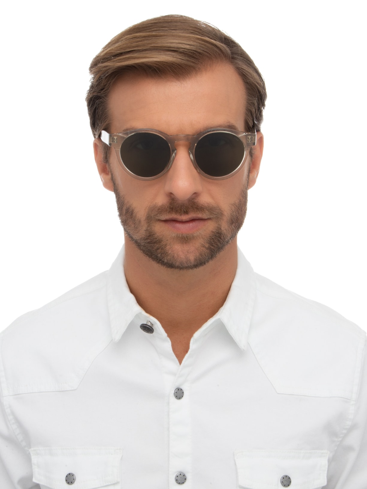 Óculos De Sol Unissex Lucas Cinza Livo