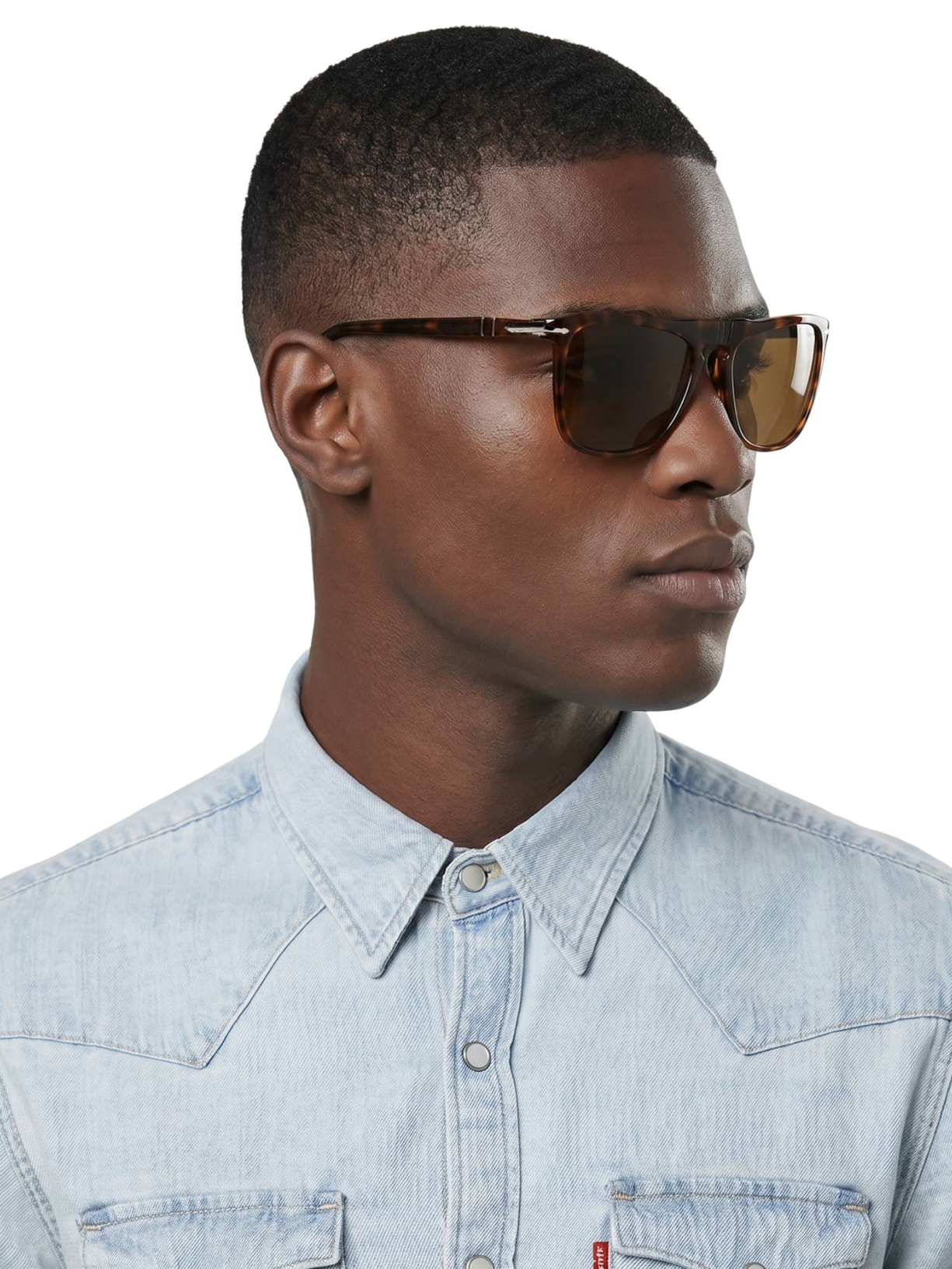 Óculos De Sol Unissex Marrom Persol