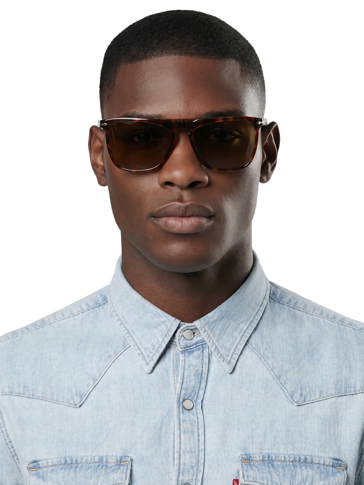 Óculos De Sol Unissex Marrom Persol