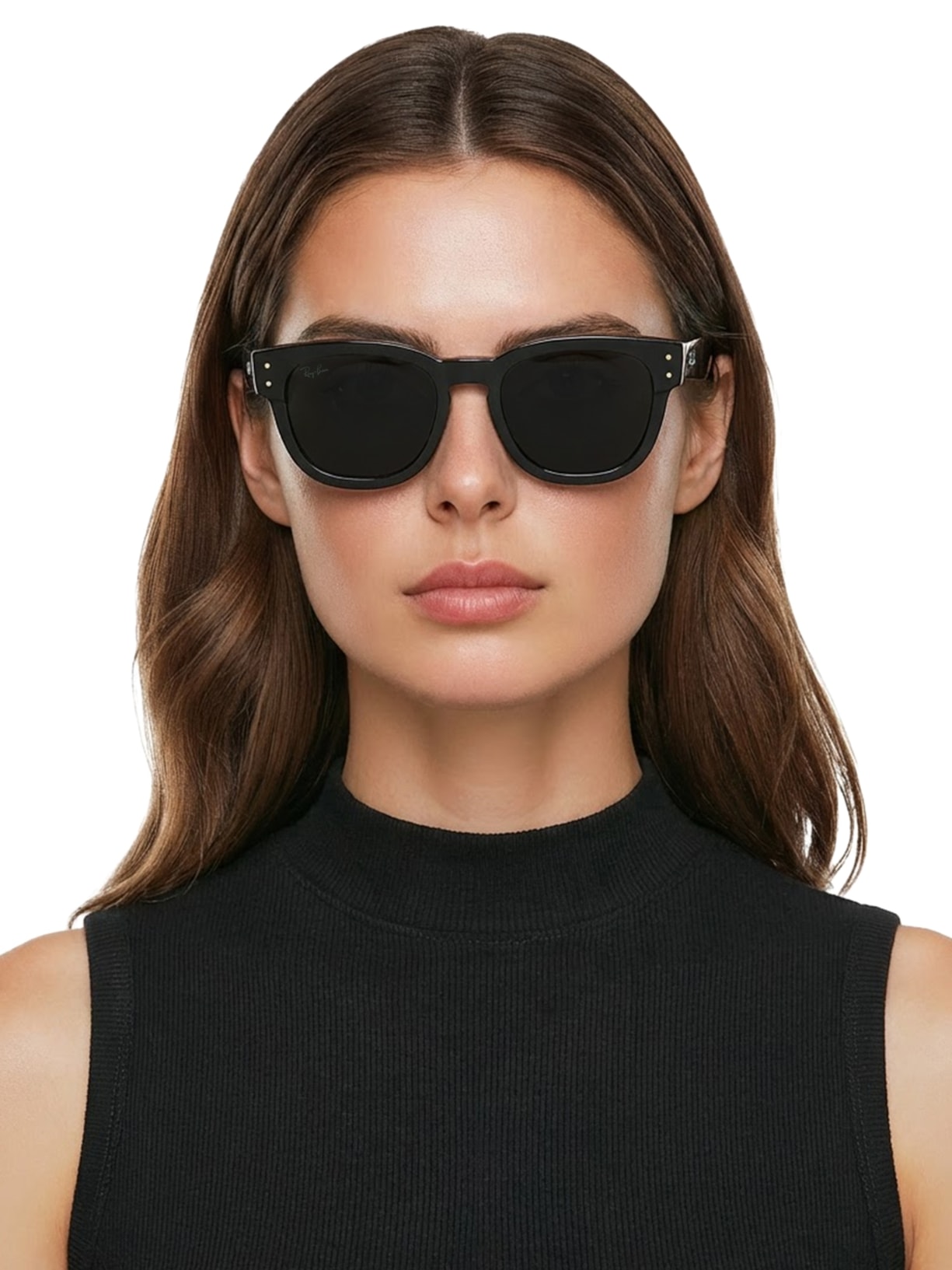 Óculos De Sol Unissex Mega Hawkeye Preto Ray-ban