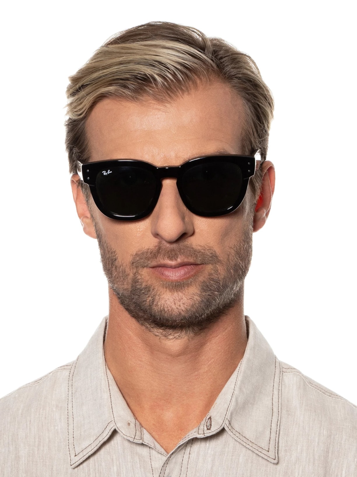 Óculos De Sol Unissex Mega Hawkeye Preto Ray-ban