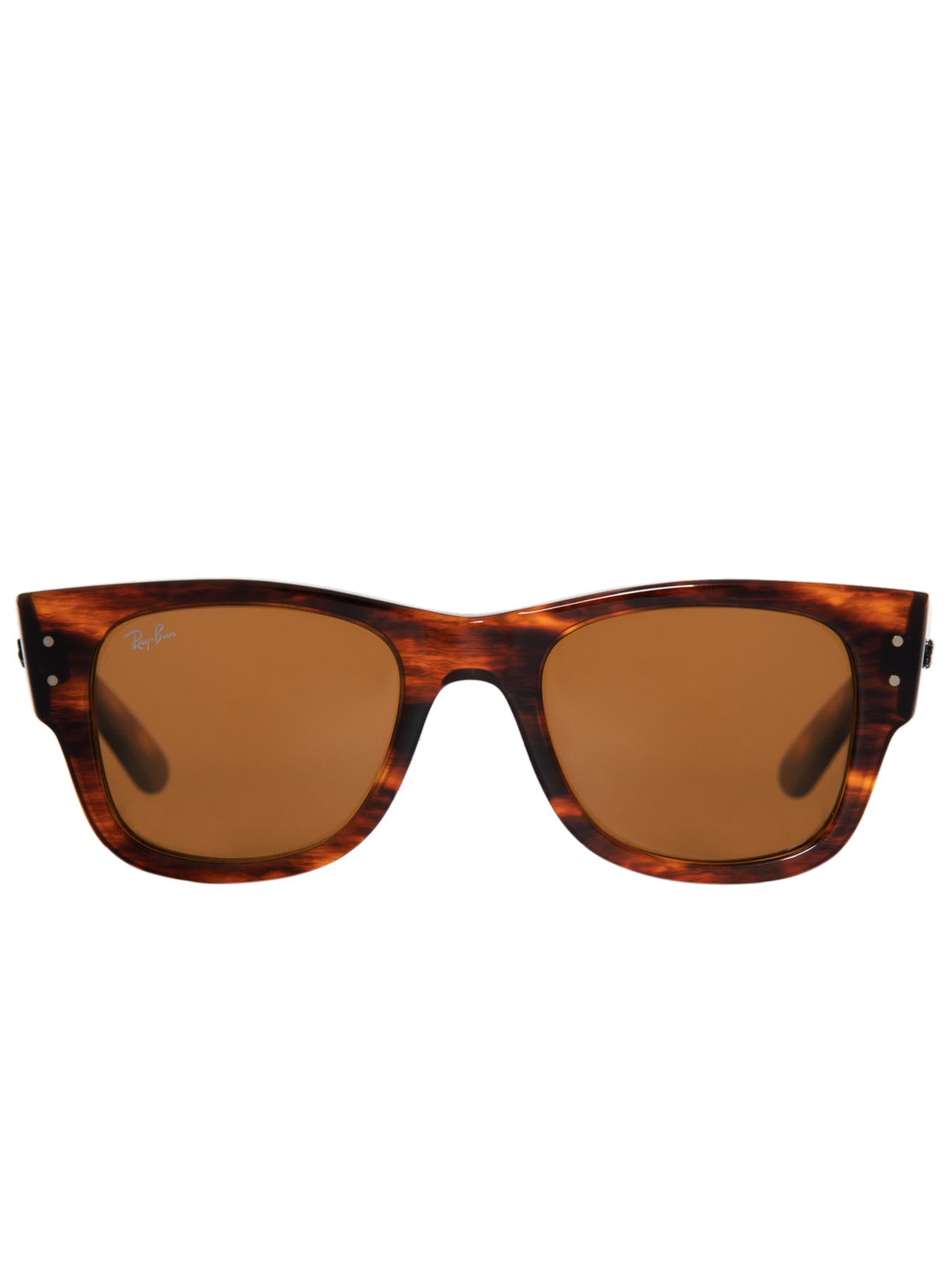 óculos De Sol Unissex Mega Wayfarer - Marrom