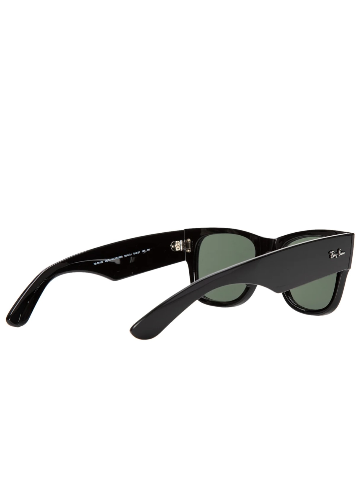 Óculos De Sol Unissex Mega Wayfarer Preto Ray-ban