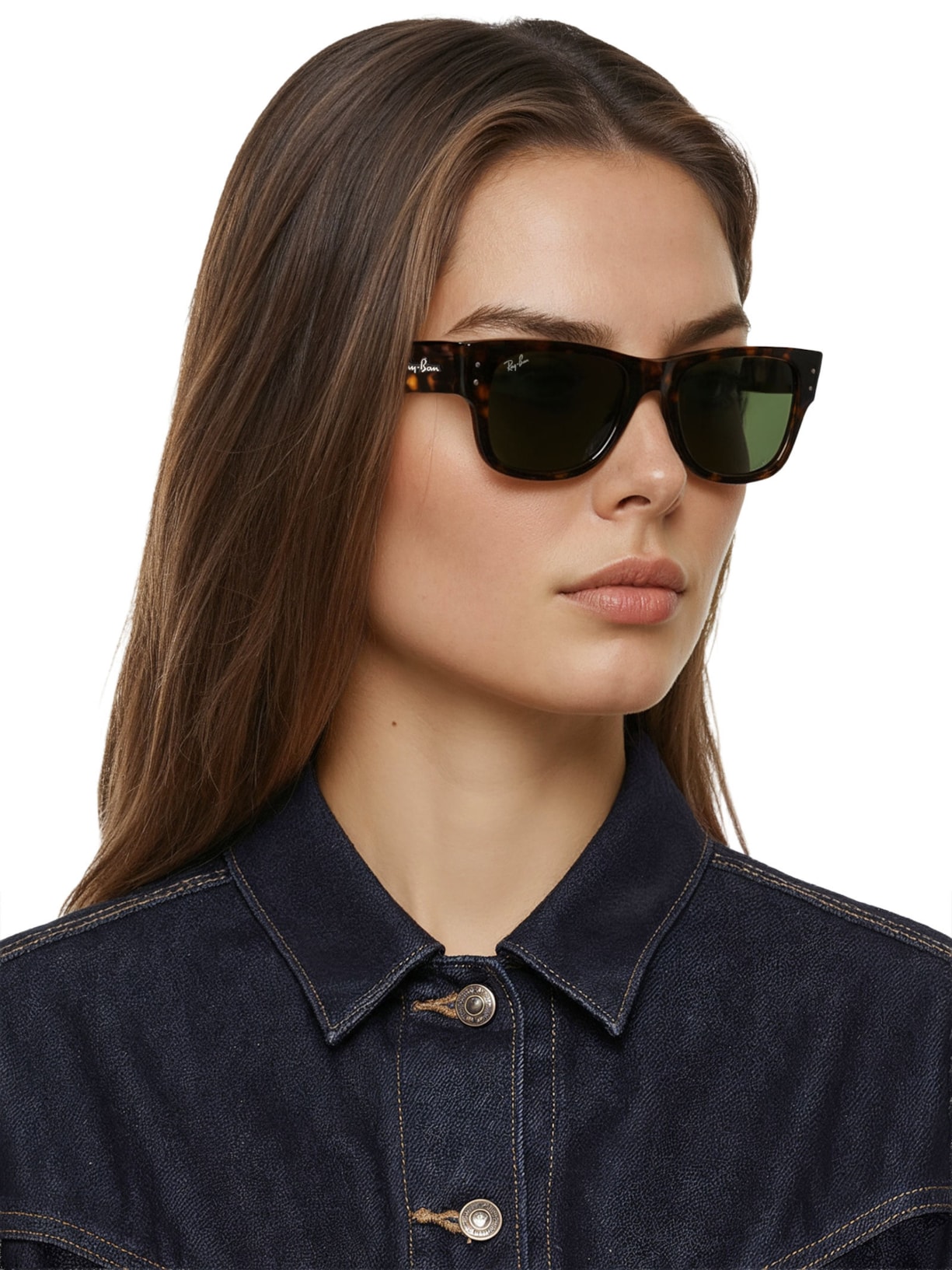 Óculos De Sol Unissex Mega Wayfarer Summer Capsule Marrom Ray-ban