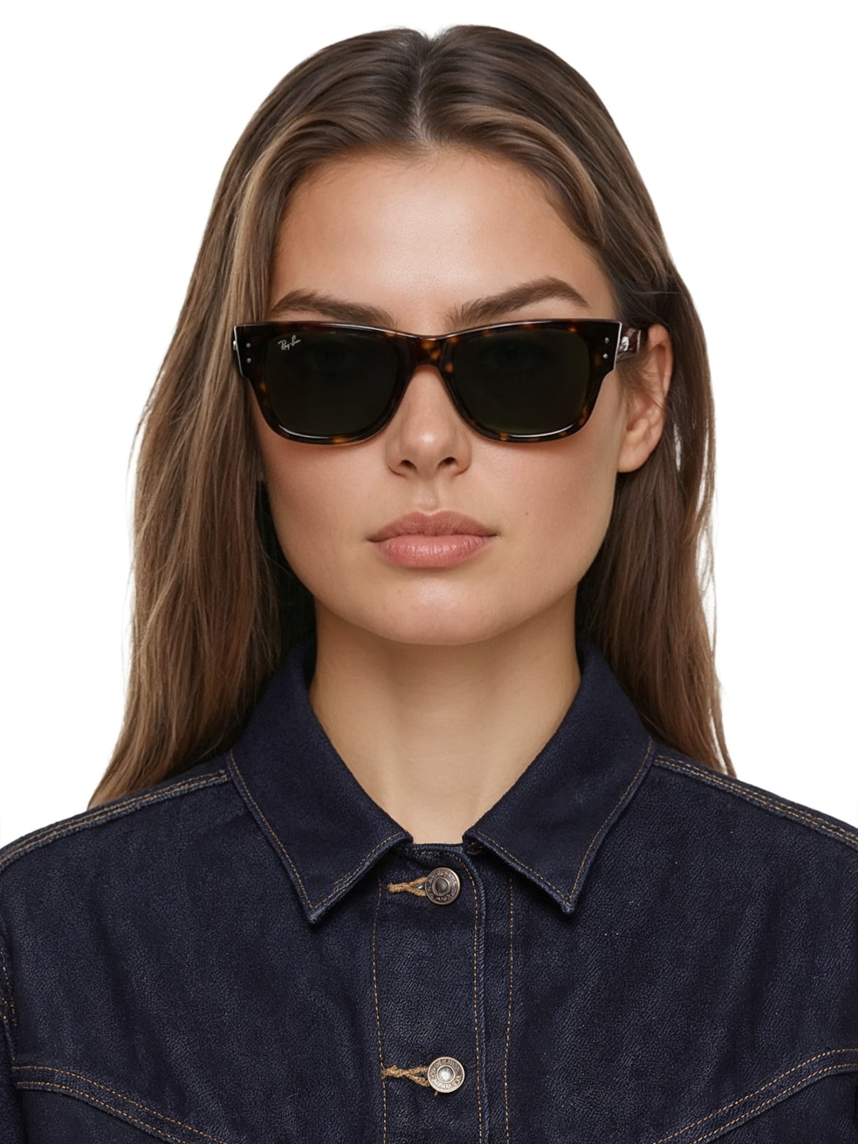 Óculos De Sol Unissex Mega Wayfarer Summer Capsule Marrom Ray-ban