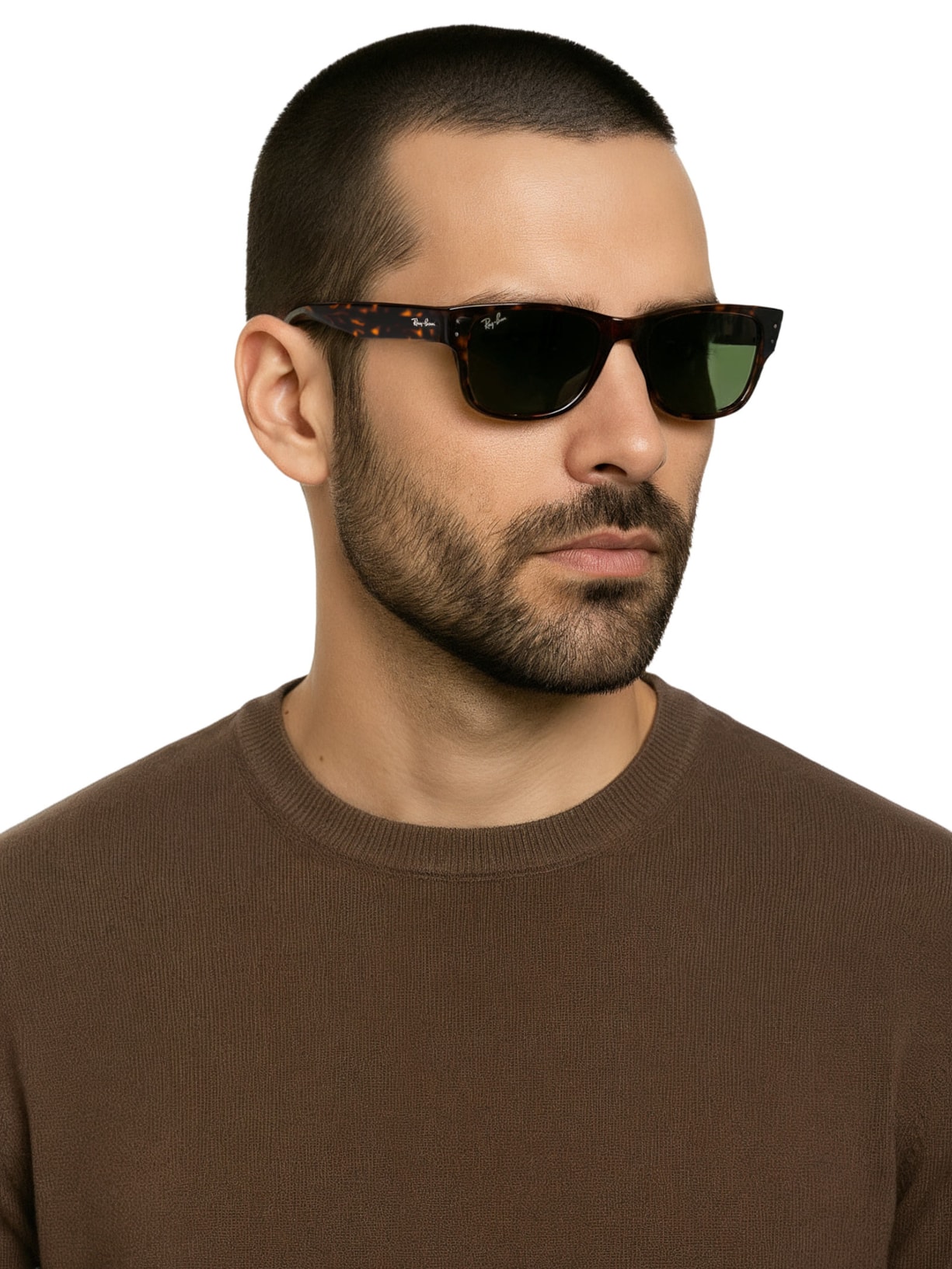 Óculos De Sol Unissex Mega Wayfarer Summer Capsule Marrom Ray-ban